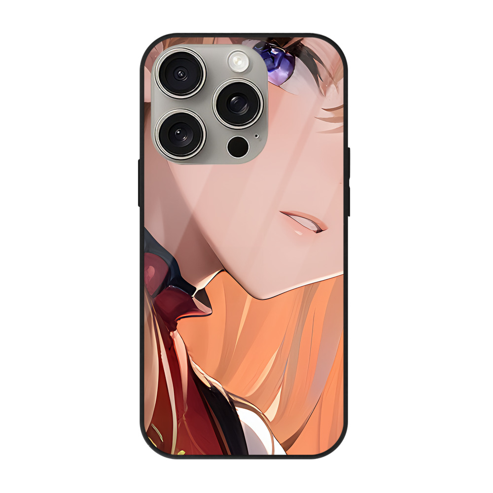 （画像用） EVA 新世紀エヴァンゲリオン 【iPhone15Pro対応】スマホケース 耐衝撃＆黄変防止 背面ガラス