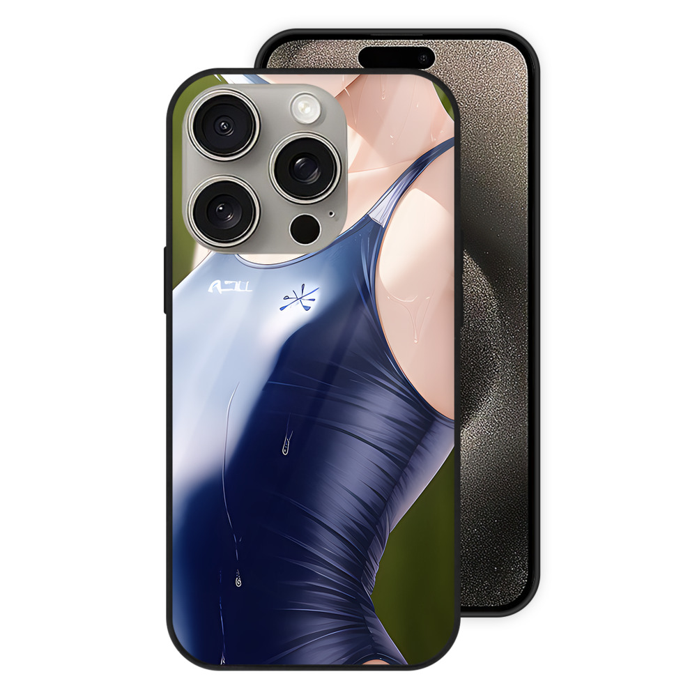 （画像用） EVA 新世紀エヴァンゲリオン 【iPhone15Pro対応】スマホケース 耐衝撃＆黄変防止 背面ガラス