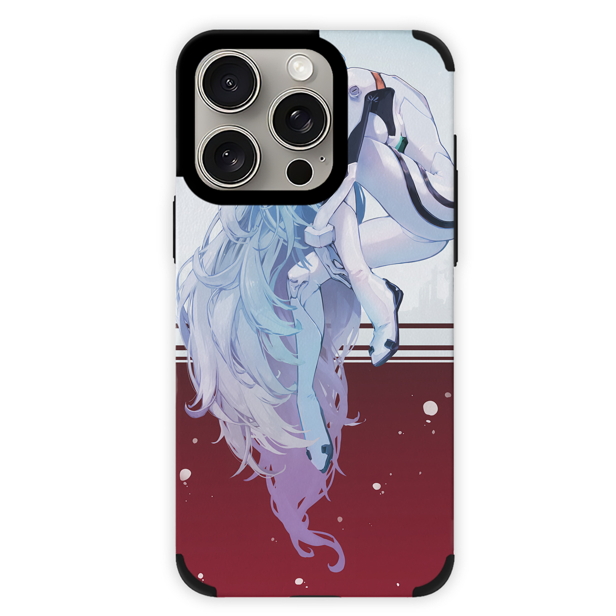 （画像用） EVA 新世紀エヴァンゲリオン 【iPhone15ProMax対応】 PUレザー スマホケース 耐衝撃＆黄変防止