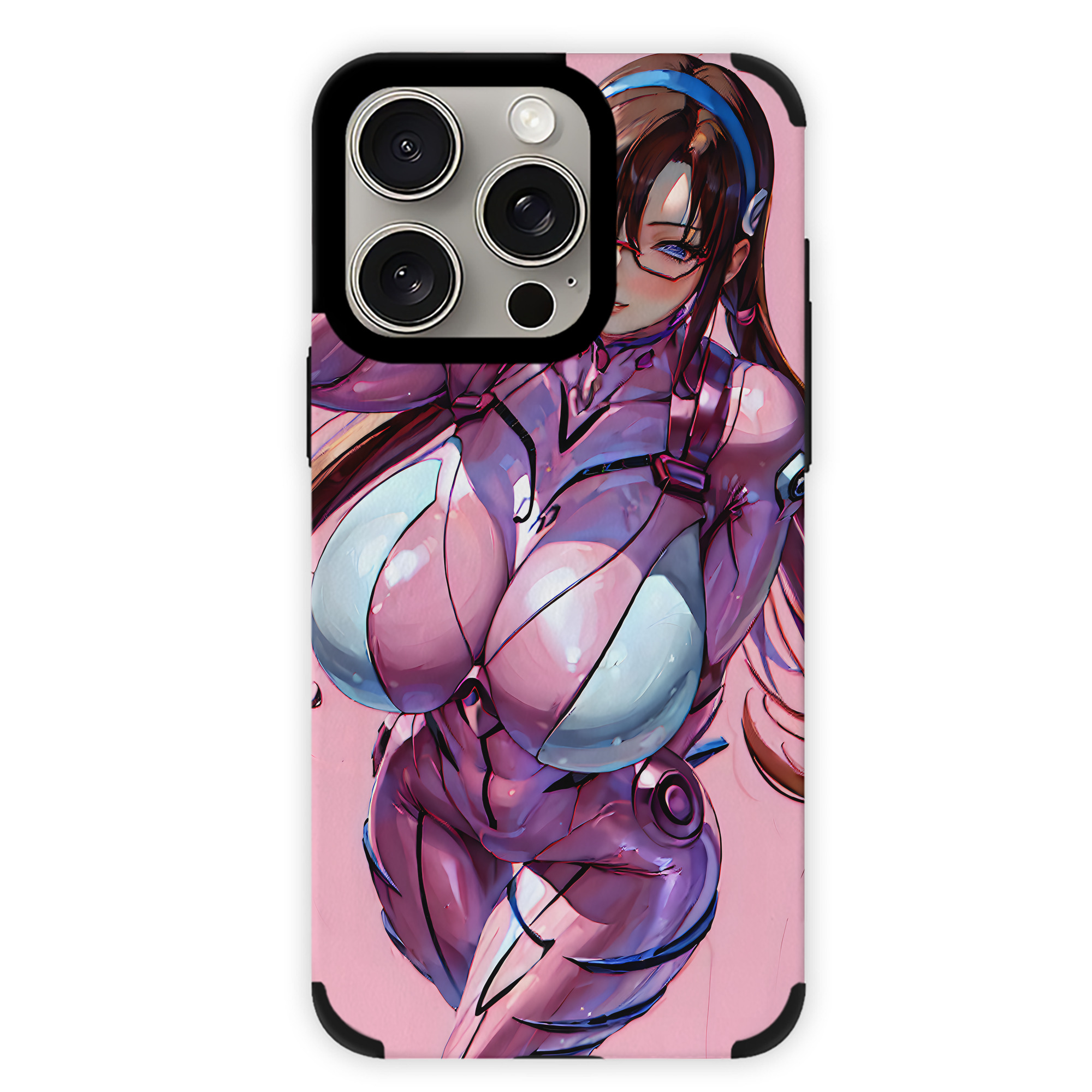 （画像用） EVA 新世紀エヴァンゲリオン 【iPhone15ProMax対応】 PUレザー スマホケース 耐衝撃＆黄変防止