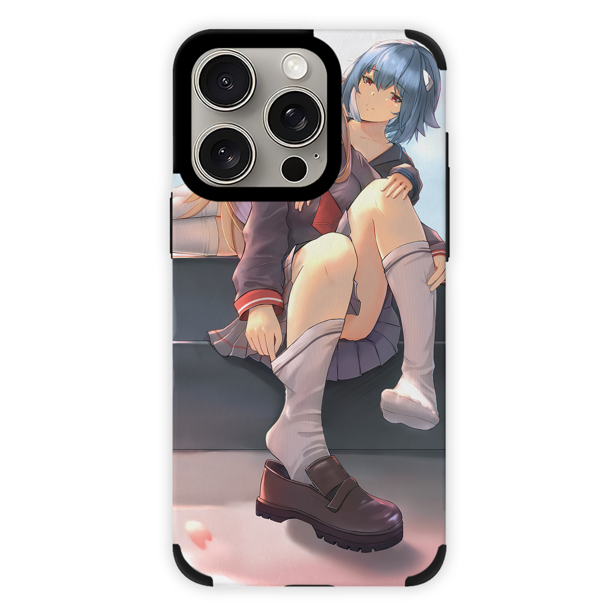（画像用） EVA 新世紀エヴァンゲリオン 【iPhone15ProMax対応】 PUレザー スマホケース 耐衝撃＆黄変防止