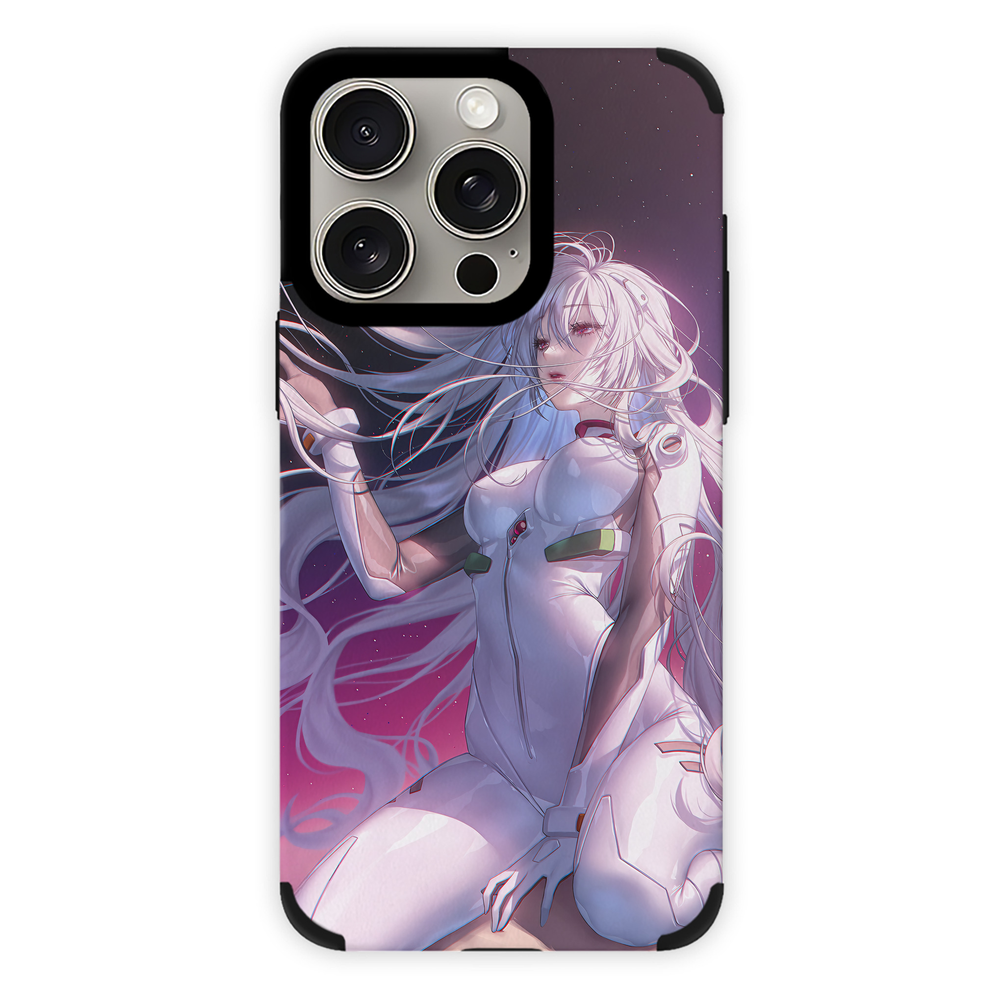 （画像用） EVA 新世紀エヴァンゲリオン 【iPhone15ProMax対応】 PUレザー スマホケース 耐衝撃＆黄変防止