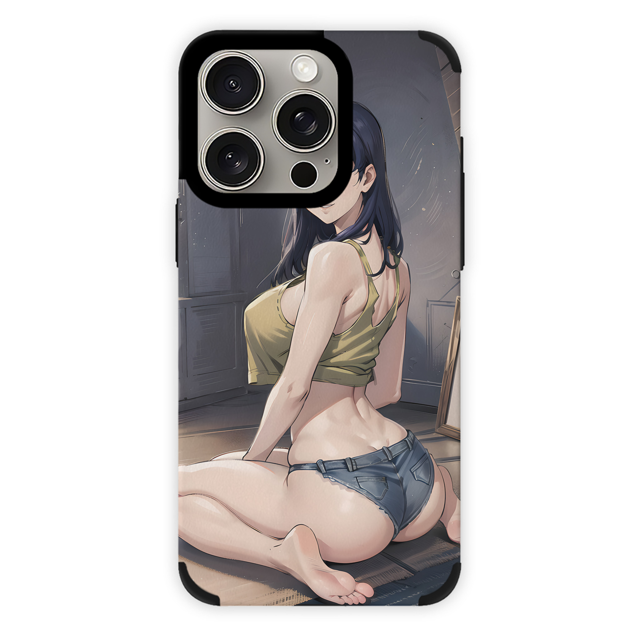 （画像用） EVA 新世紀エヴァンゲリオン 【iPhone15ProMax対応】 PUレザー スマホケース 耐衝撃＆黄変防止
