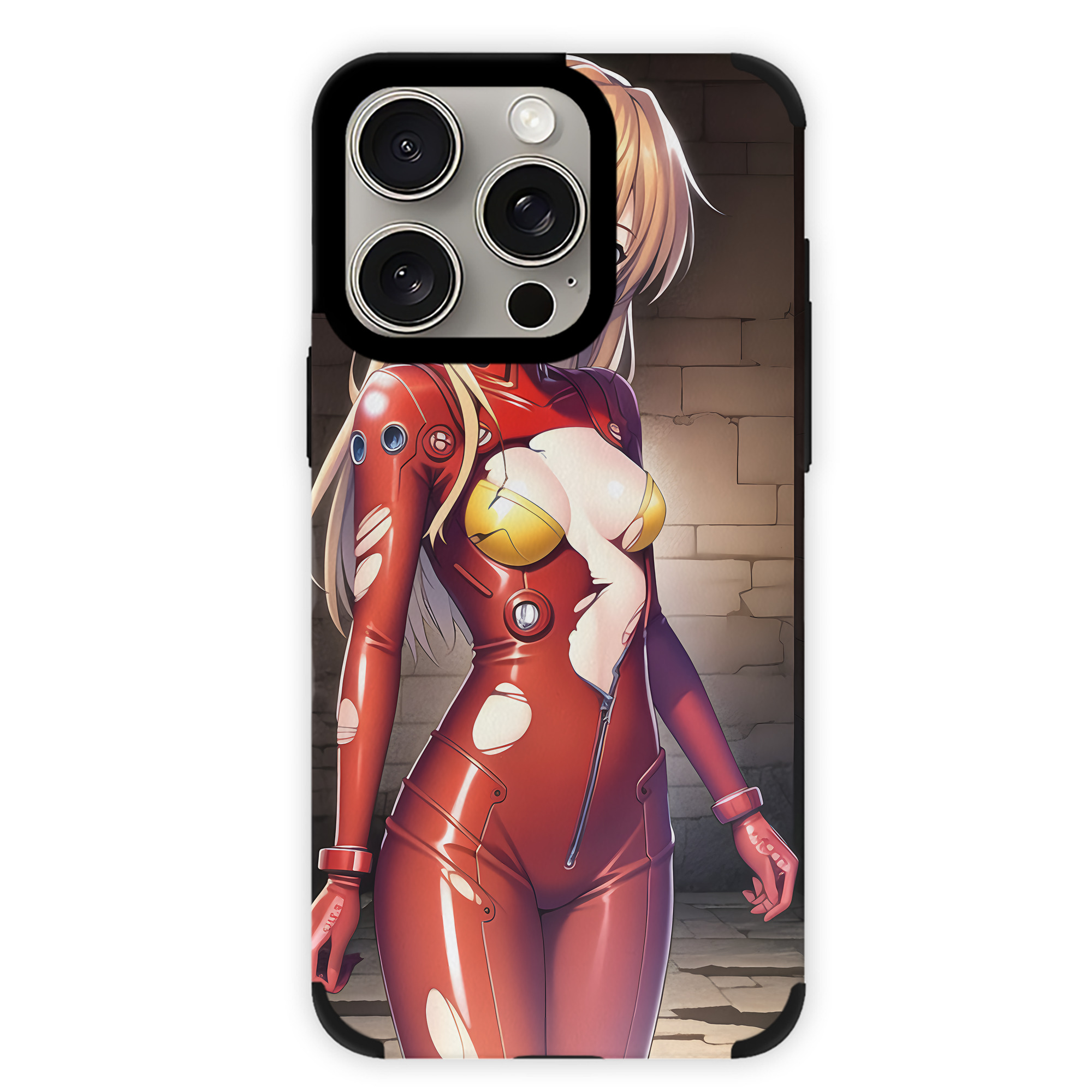（画像用） EVA 新世紀エヴァンゲリオン 【iPhone15ProMax対応】 PUレザー スマホケース 耐衝撃＆黄変防止