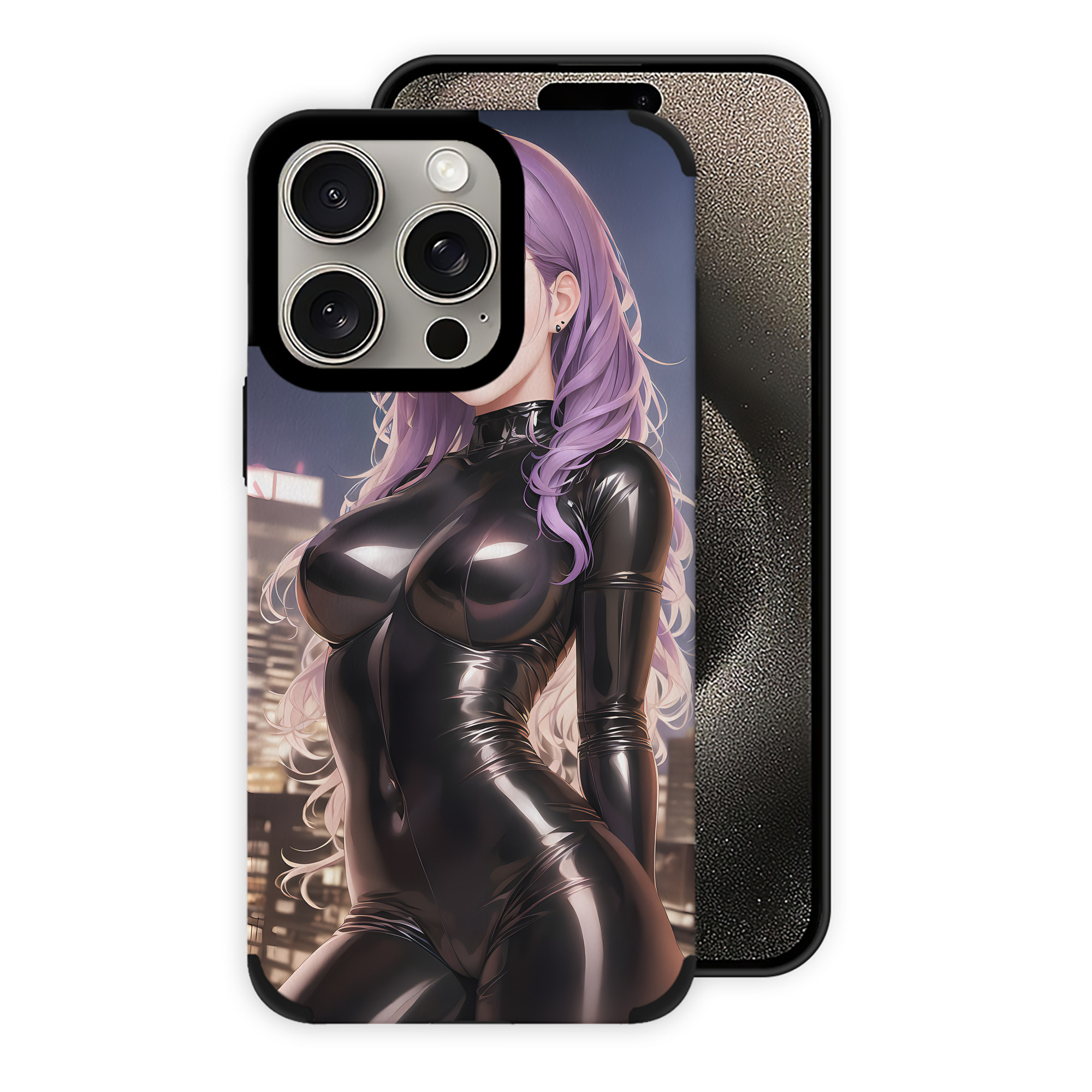 （画像用） EVA 新世紀エヴァンゲリオン 【iPhone15ProMax対応】 PUレザー スマホケース 耐衝撃＆黄変防止