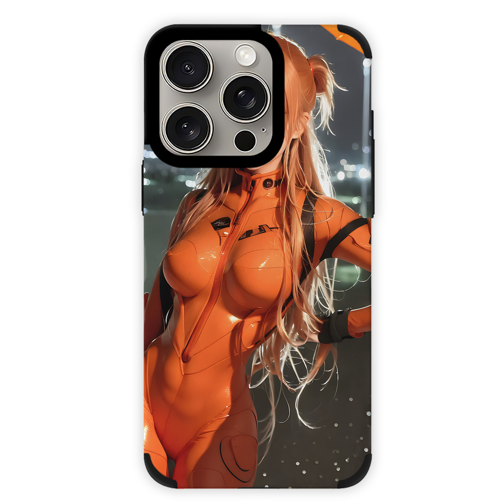 （画像用） EVA 新世紀エヴァンゲリオン 【iPhone15ProMax対応】 PUレザー スマホケース 耐衝撃＆黄変防止