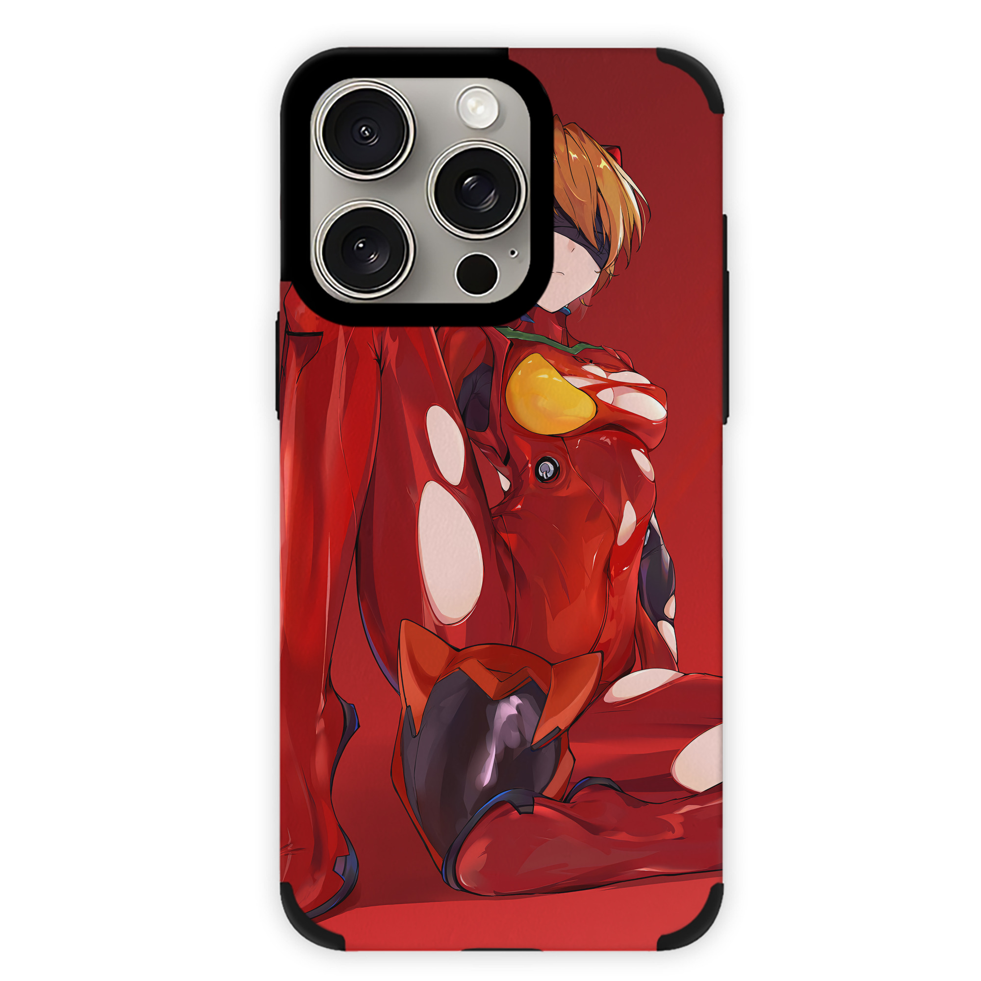 （画像用） EVA 新世紀エヴァンゲリオン 【iPhone15ProMax対応】 PUレザー スマホケース 耐衝撃＆黄変防止