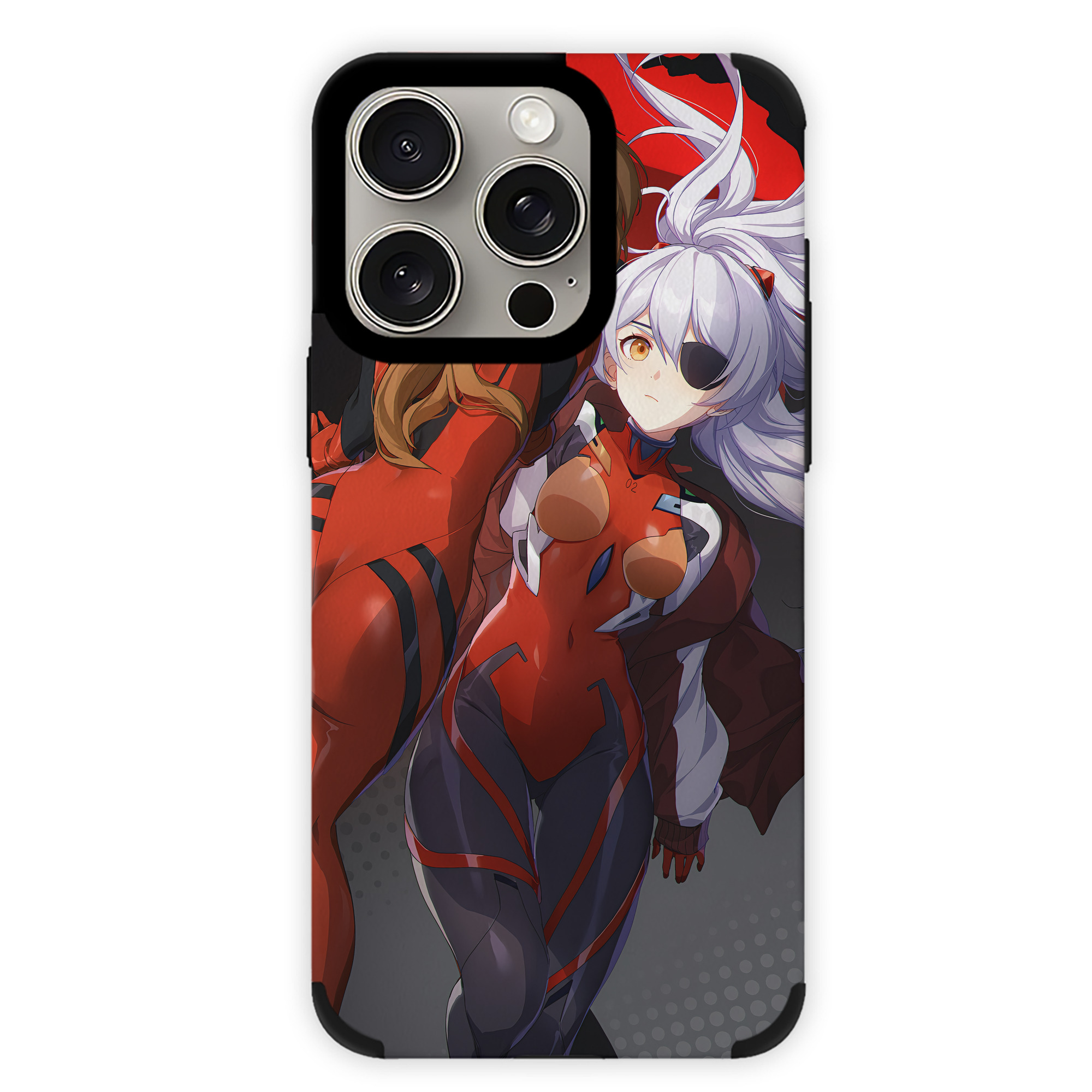 （画像用） EVA 新世紀エヴァンゲリオン 【iPhone15ProMax対応】 PUレザー スマホケース 耐衝撃＆黄変防止