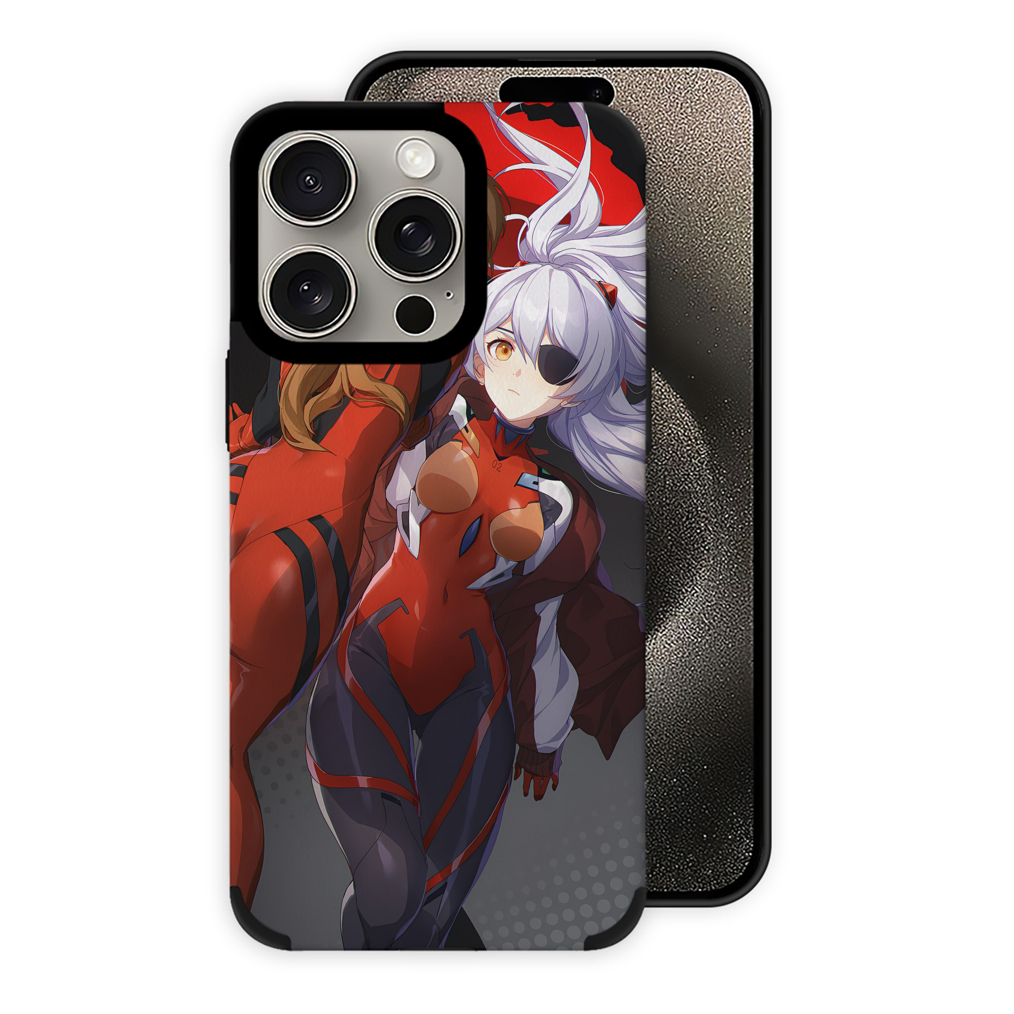 （画像用） EVA 新世紀エヴァンゲリオン 【iPhone15ProMax対応】 PUレザー スマホケース 耐衝撃＆黄変防止