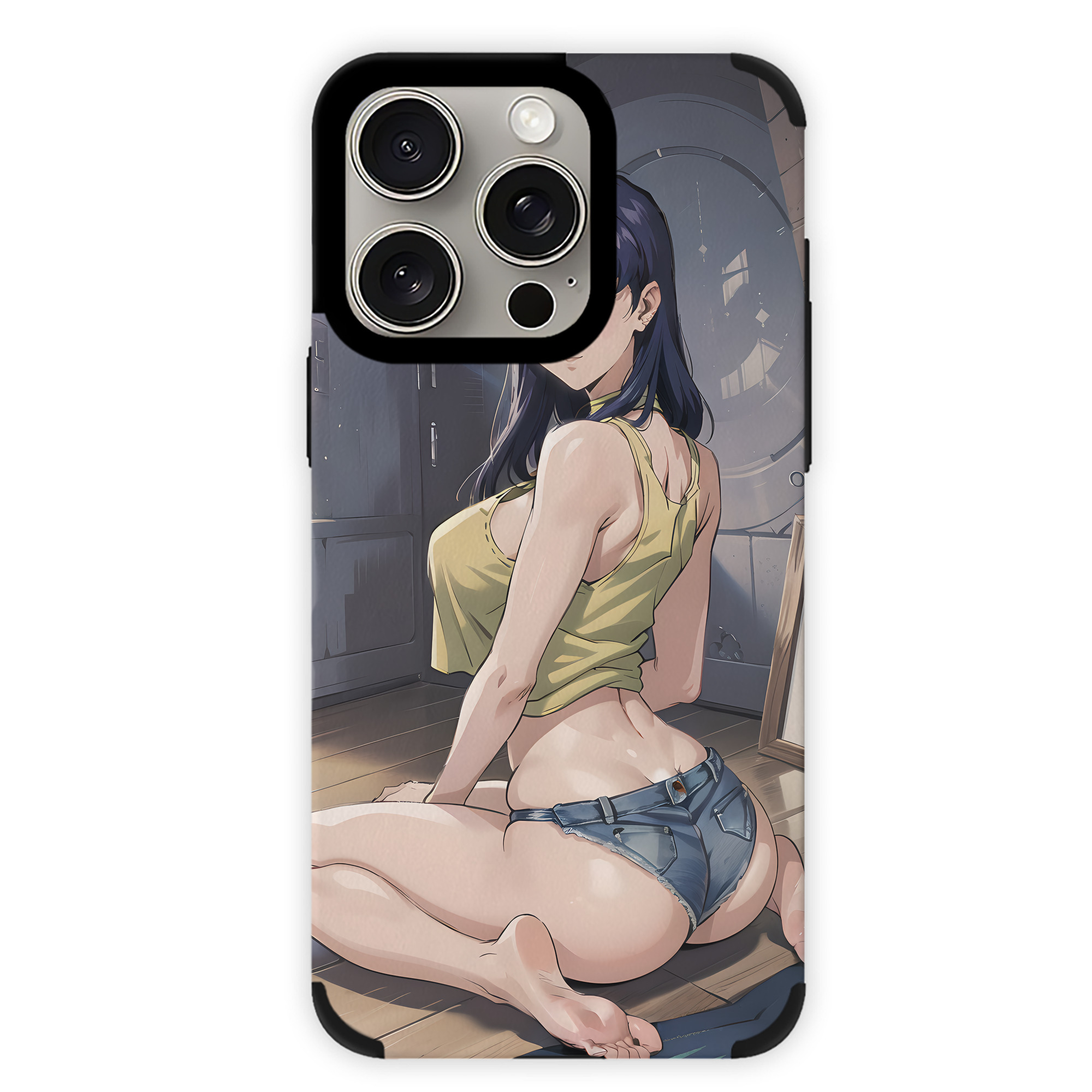 （画像用） EVA 新世紀エヴァンゲリオン 【iPhone15ProMax対応】 PUレザー スマホケース 耐衝撃＆黄変防止