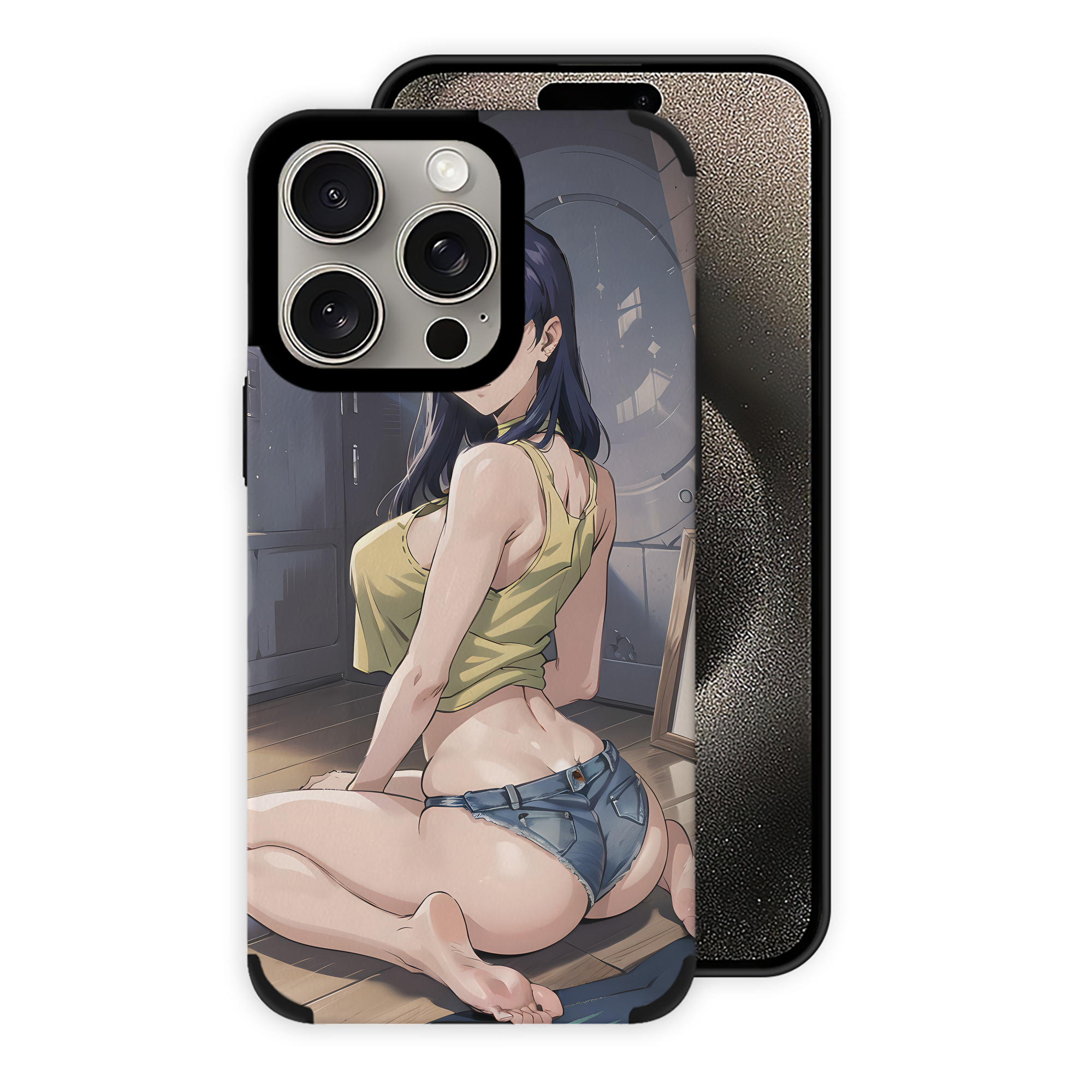 （画像用） EVA 新世紀エヴァンゲリオン 【iPhone15ProMax対応】 PUレザー スマホケース 耐衝撃＆黄変防止