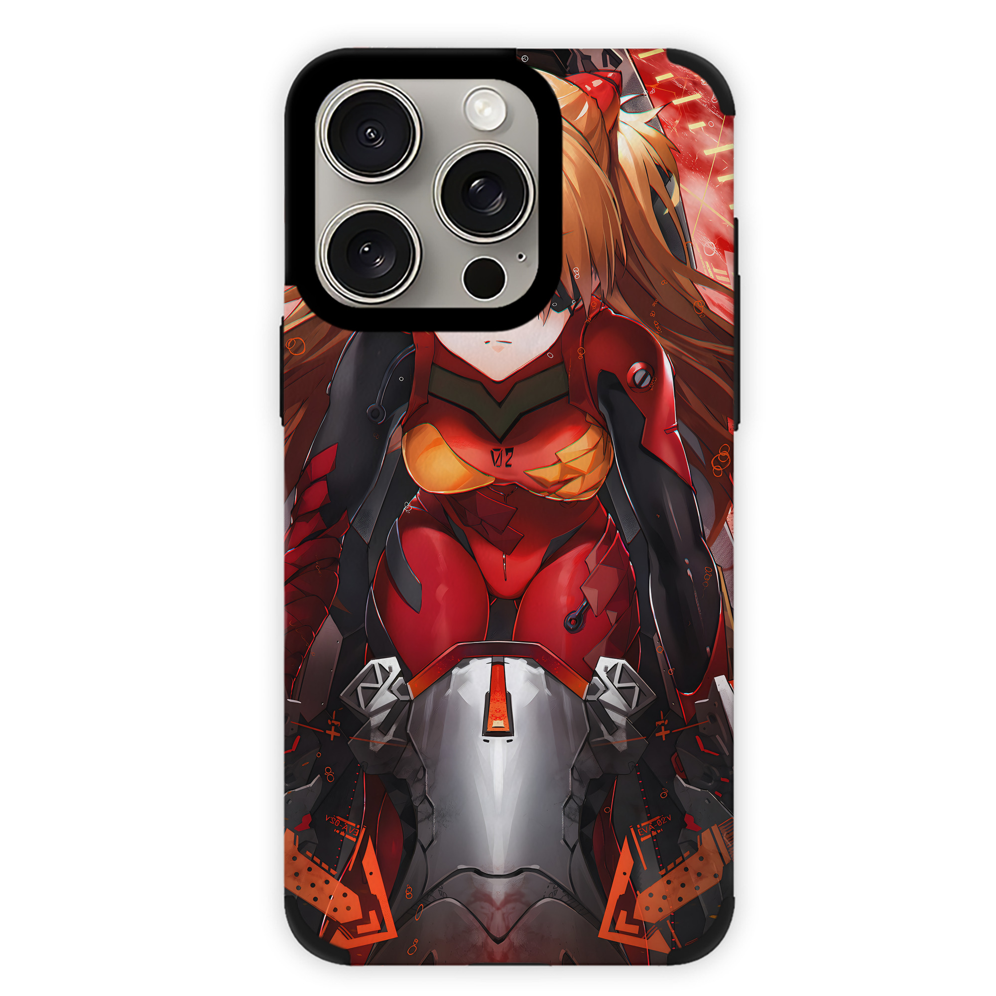 （画像用） EVA 新世紀エヴァンゲリオン 【iPhone15ProMax対応】 PUレザー スマホケース 耐衝撃＆黄変防止