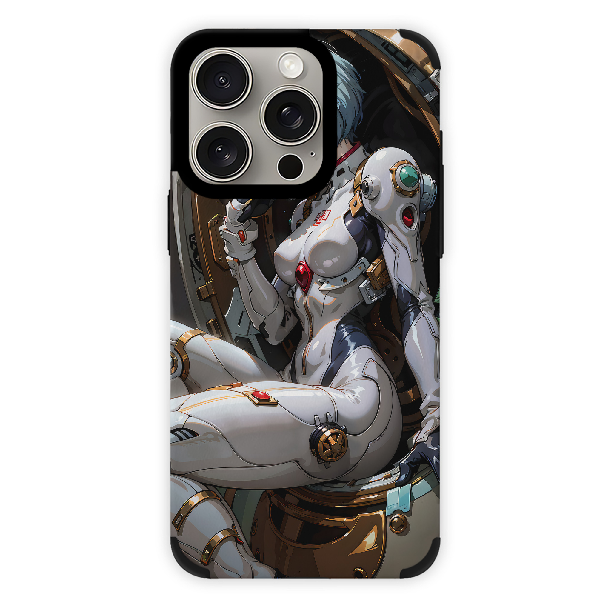 （画像用） EVA 新世紀エヴァンゲリオン 【iPhone15ProMax対応】 PUレザー スマホケース 耐衝撃＆黄変防止