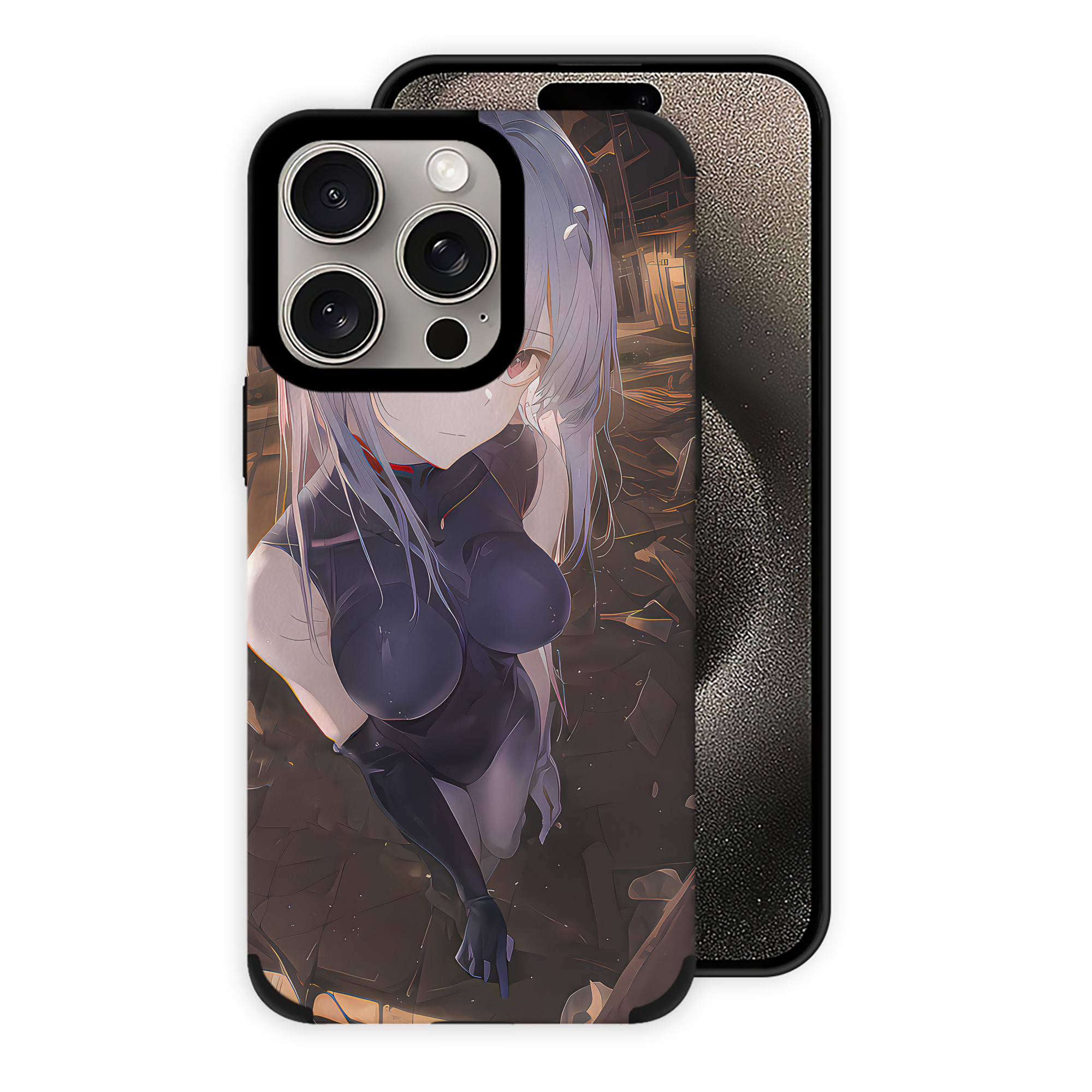 （画像用） EVA 新世紀エヴァンゲリオン 【iPhone15ProMax対応】 PUレザー スマホケース 耐衝撃＆黄変防止