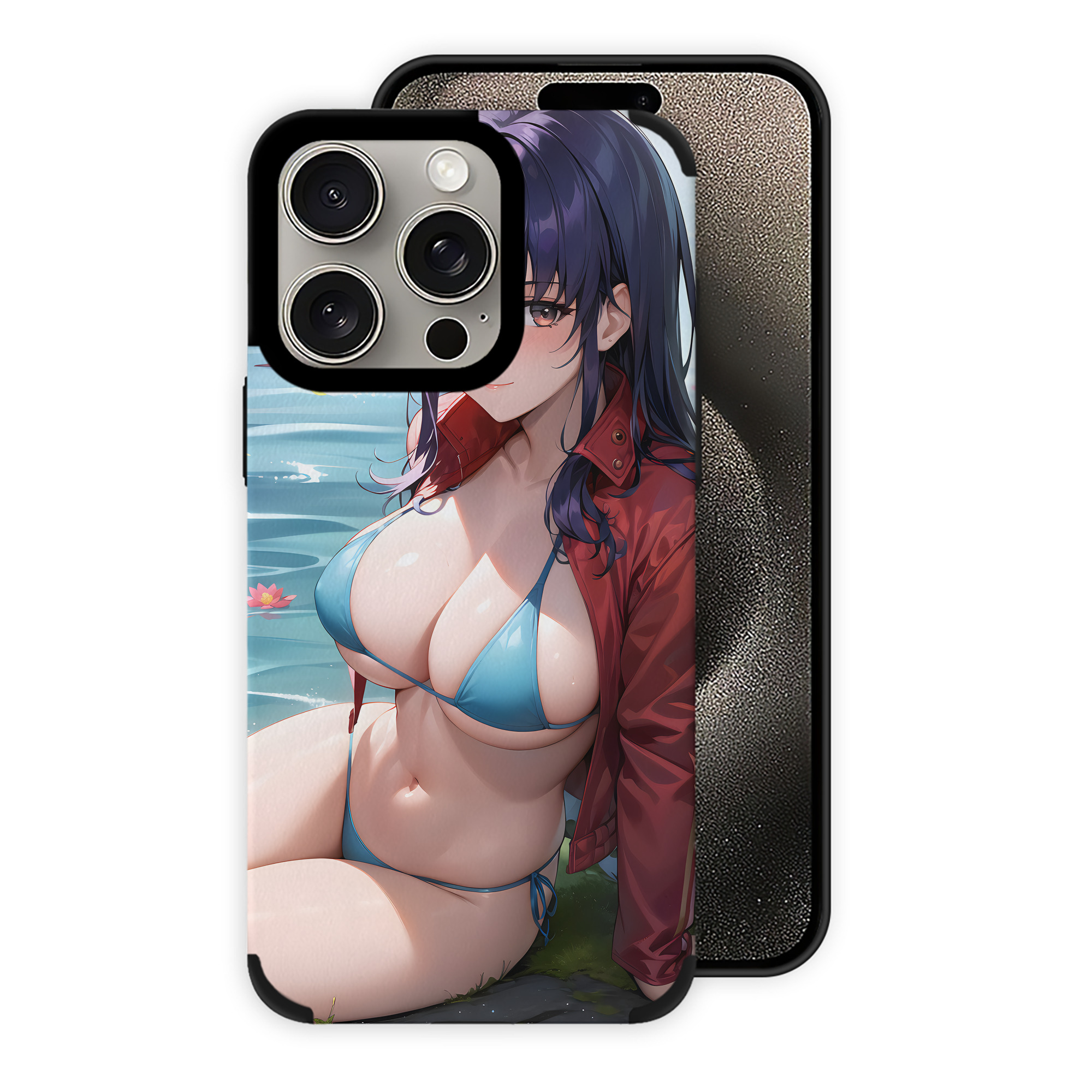 （画像用） EVA 新世紀エヴァンゲリオン 【iPhone15ProMax対応】 PUレザー スマホケース 耐衝撃＆黄変防止