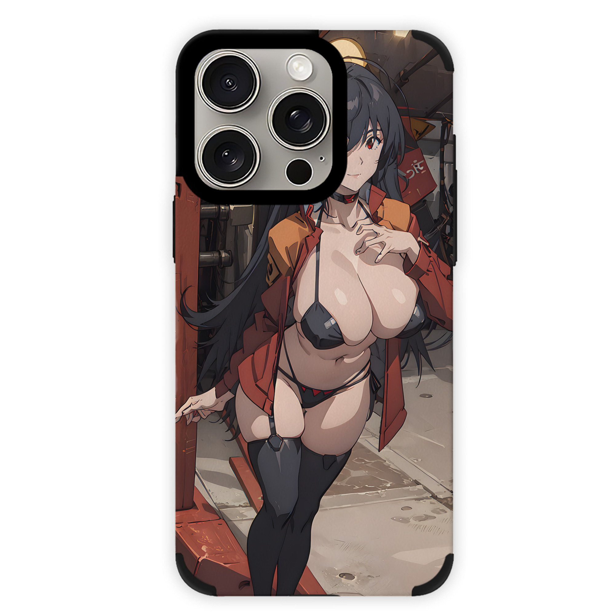 （画像用） EVA 新世紀エヴァンゲリオン 【iPhone15ProMax対応】 PUレザー スマホケース 耐衝撃＆黄変防止