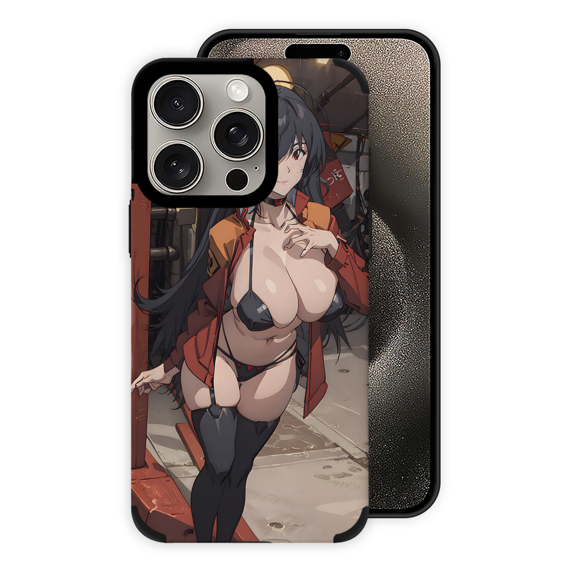 （画像用） EVA 新世紀エヴァンゲリオン 【iPhone15ProMax対応】 PUレザー スマホケース 耐衝撃＆黄変防止