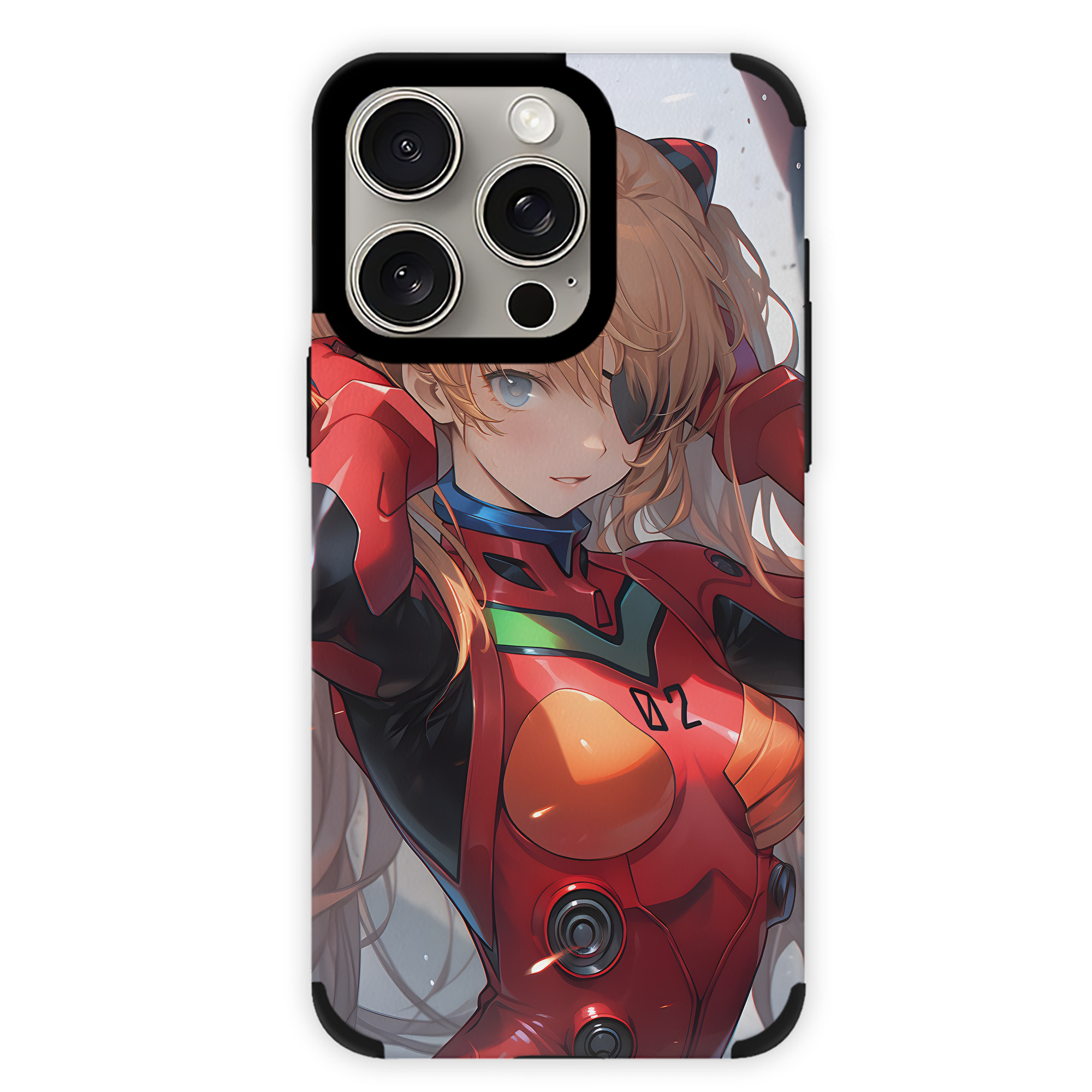 （画像用） EVA 新世紀エヴァンゲリオン 【iPhone15ProMax対応】 PUレザー スマホケース 耐衝撃＆黄変防止
