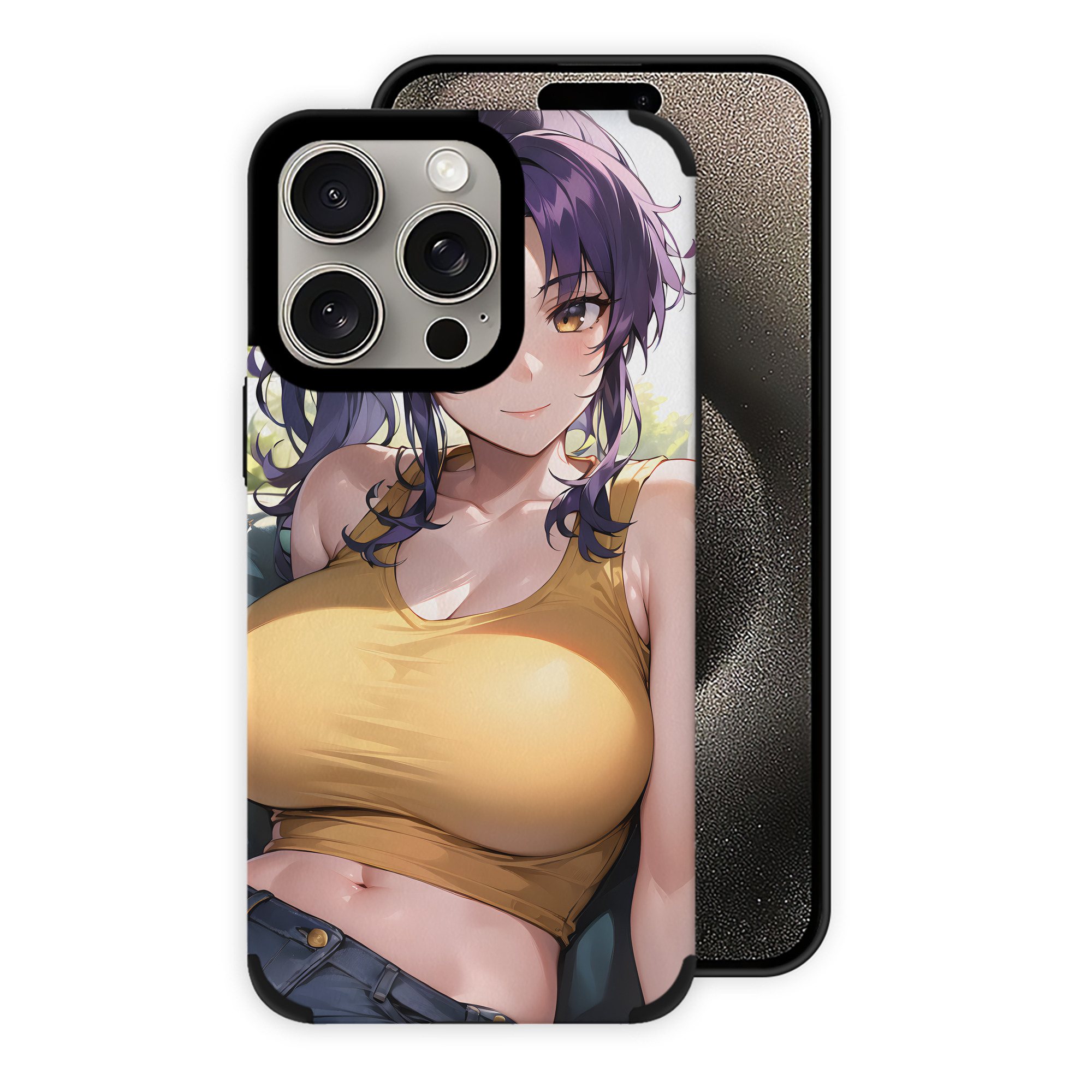 （画像用） EVA 新世紀エヴァンゲリオン 【iPhone15ProMax対応】 PUレザー スマホケース 耐衝撃＆黄変防止