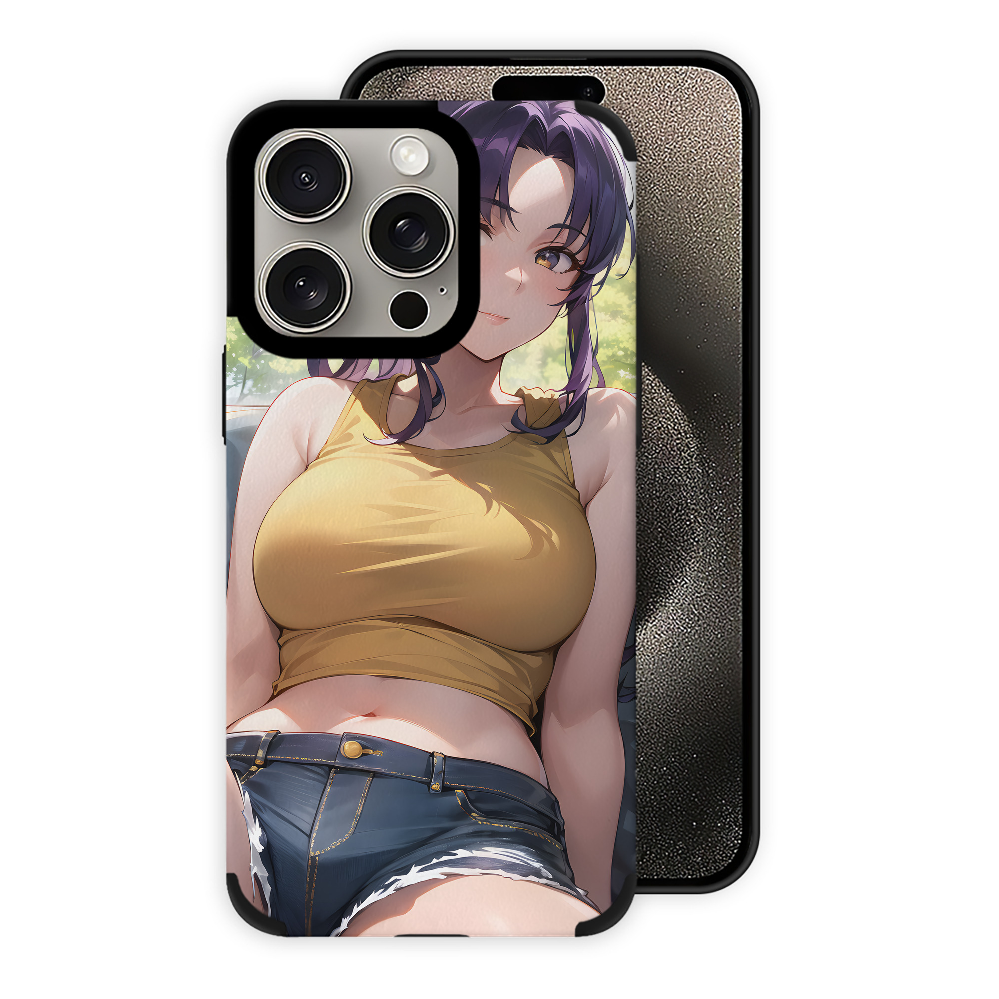 （画像用） EVA 新世紀エヴァンゲリオン 【iPhone15ProMax対応】 PUレザー スマホケース 耐衝撃＆黄変防止