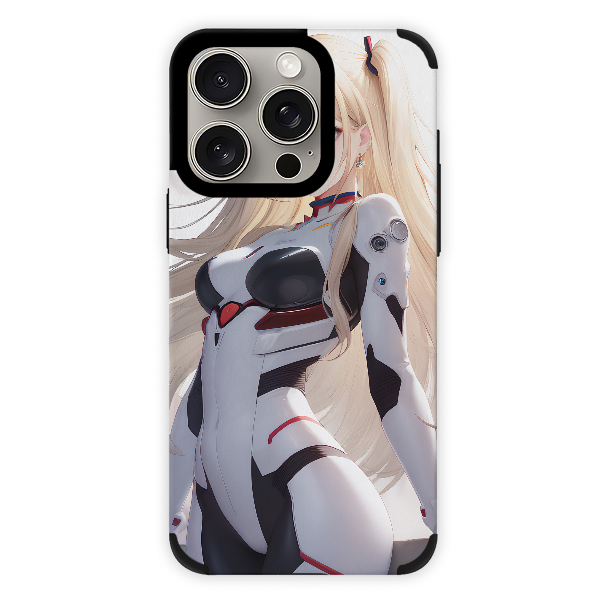 （画像用） EVA 新世紀エヴァンゲリオン 【iPhone15ProMax対応】 PUレザー スマホケース 耐衝撃＆黄変防止