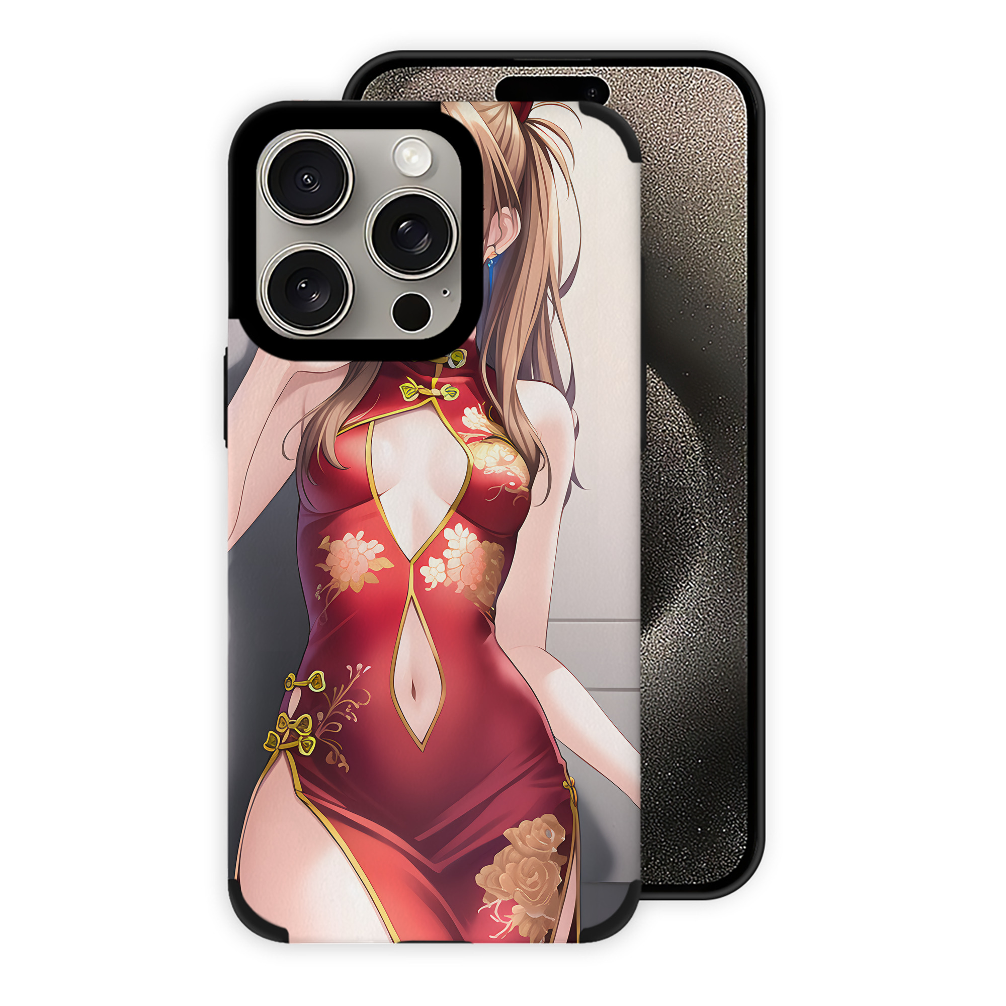 （画像用） EVA 新世紀エヴァンゲリオン 【iPhone15ProMax対応】 PUレザー スマホケース 耐衝撃＆黄変防止