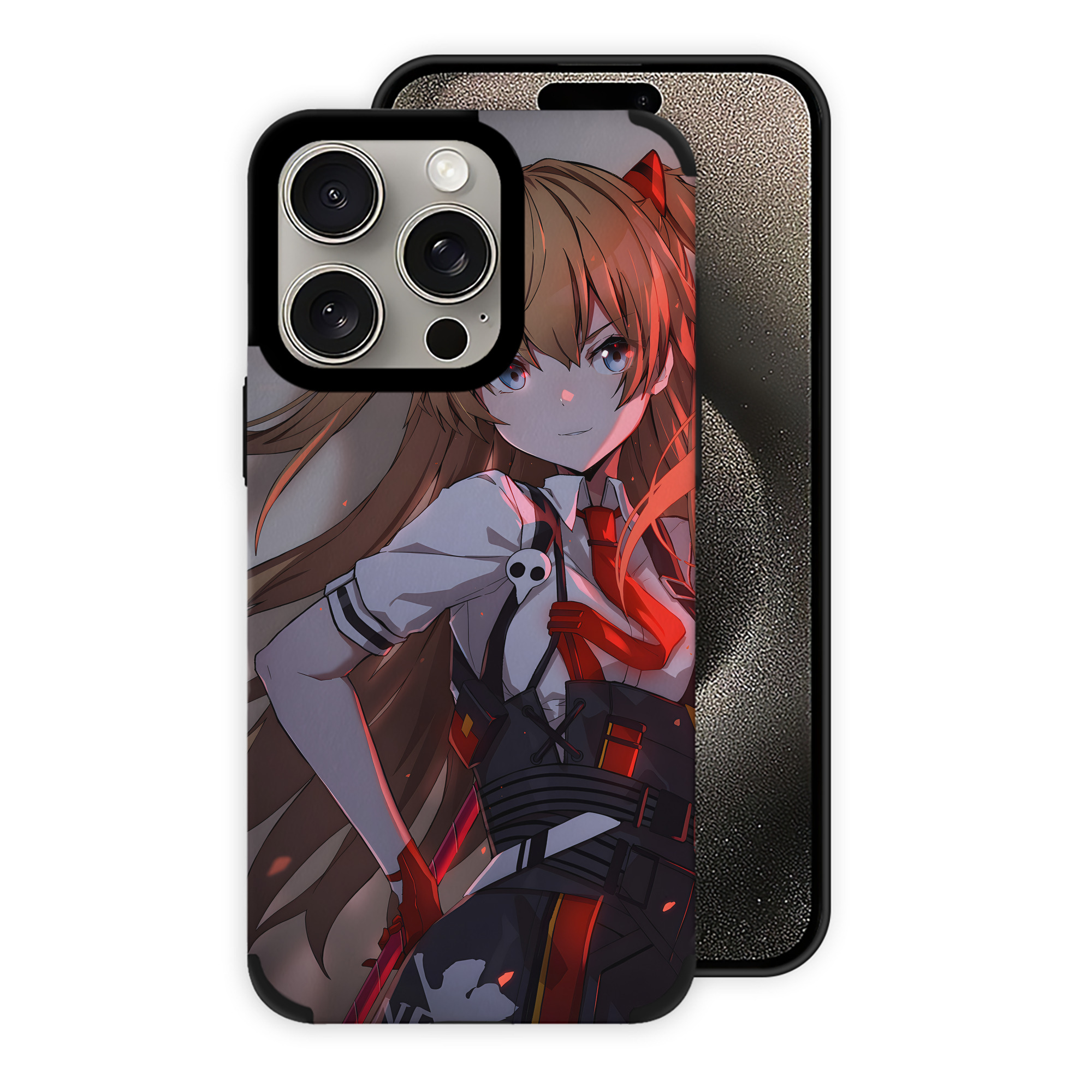 （画像用） EVA 新世紀エヴァンゲリオン 【iPhone15ProMax対応】 PUレザー スマホケース 耐衝撃＆黄変防止