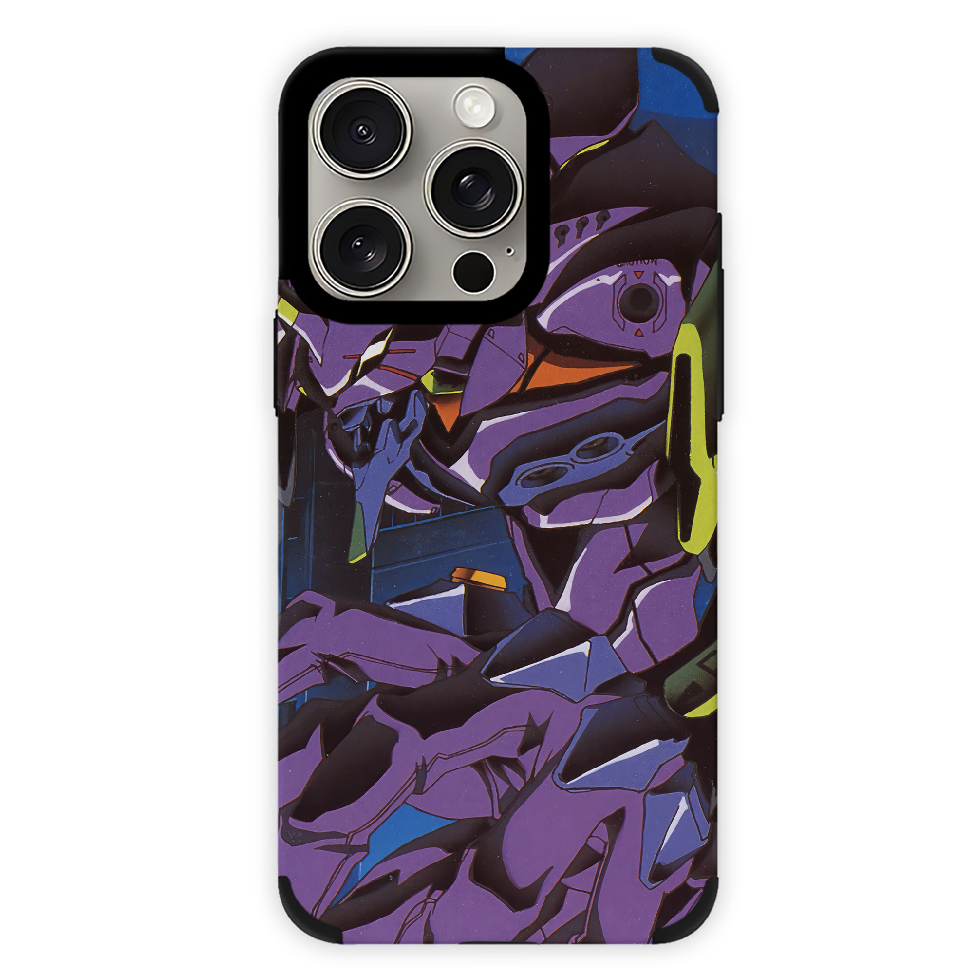 （画像用） EVA 新世紀エヴァンゲリオン 【iPhone15ProMax対応】 PUレザー スマホケース 耐衝撃＆黄変防止