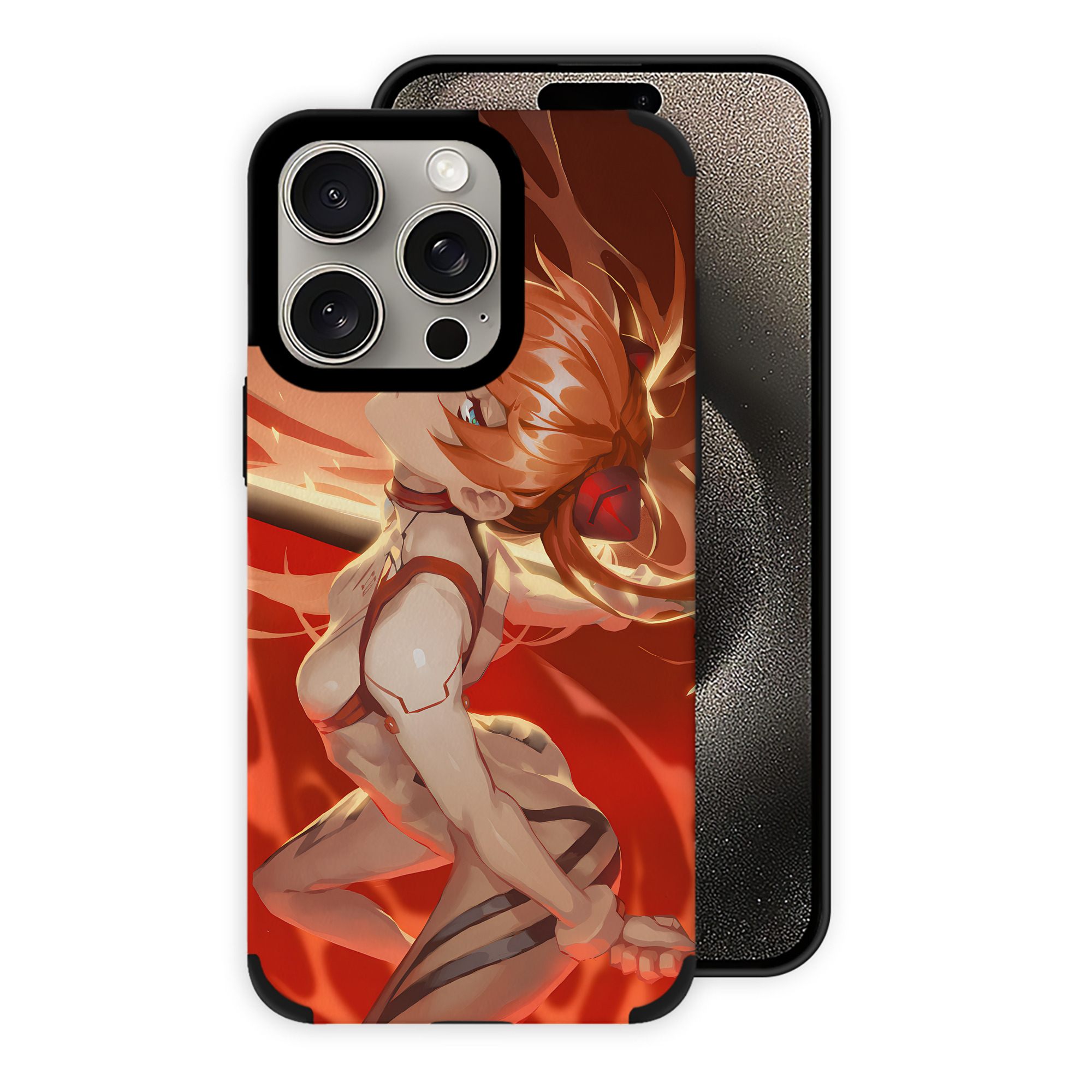 （画像用） EVA 新世紀エヴァンゲリオン 【iPhone15ProMax対応】 PUレザー スマホケース 耐衝撃＆黄変防止