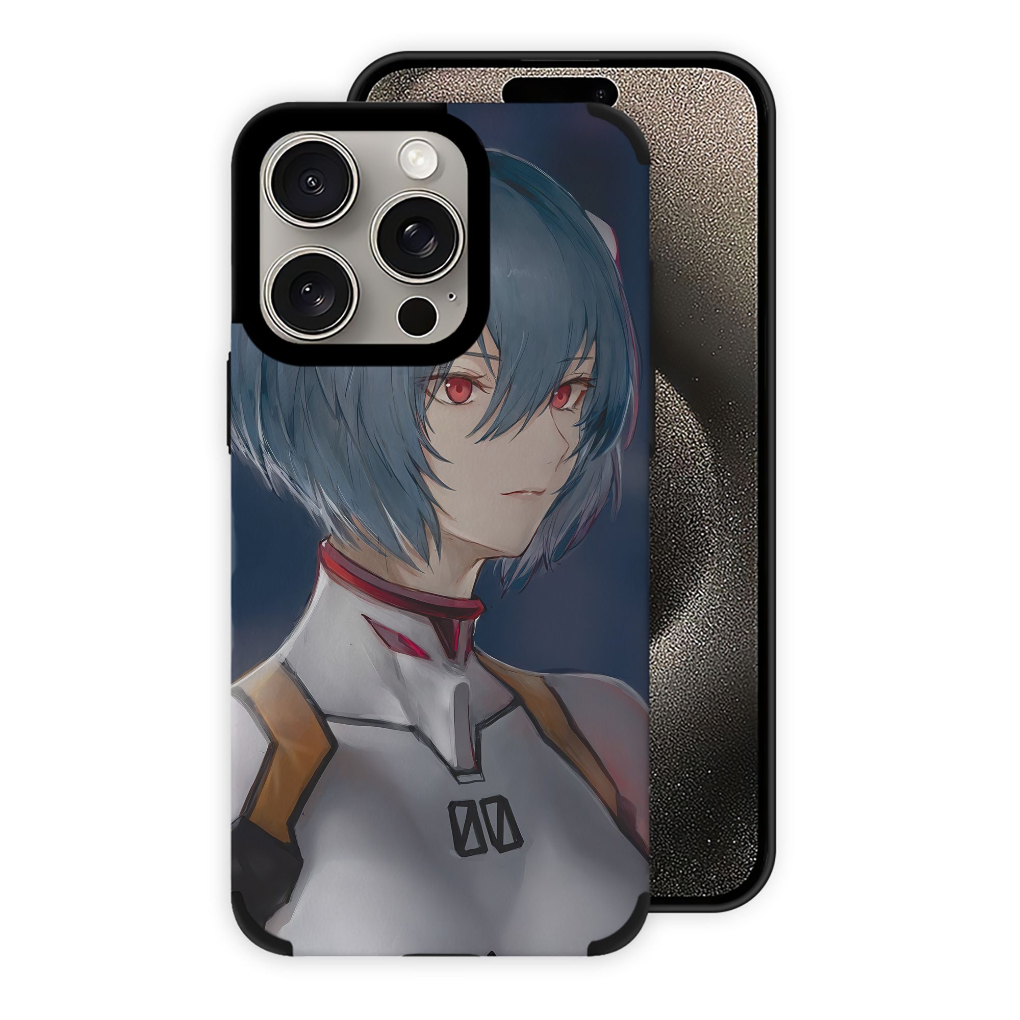 （画像用） EVA 新世紀エヴァンゲリオン 【iPhone15ProMax対応】 PUレザー スマホケース 耐衝撃＆黄変防止