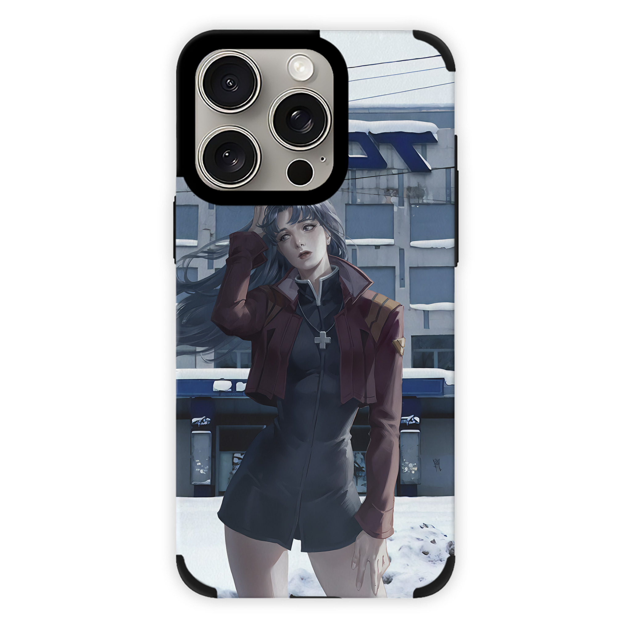 （画像用） EVA 新世紀エヴァンゲリオン 【iPhone15ProMax対応】 PUレザー スマホケース 耐衝撃＆黄変防止