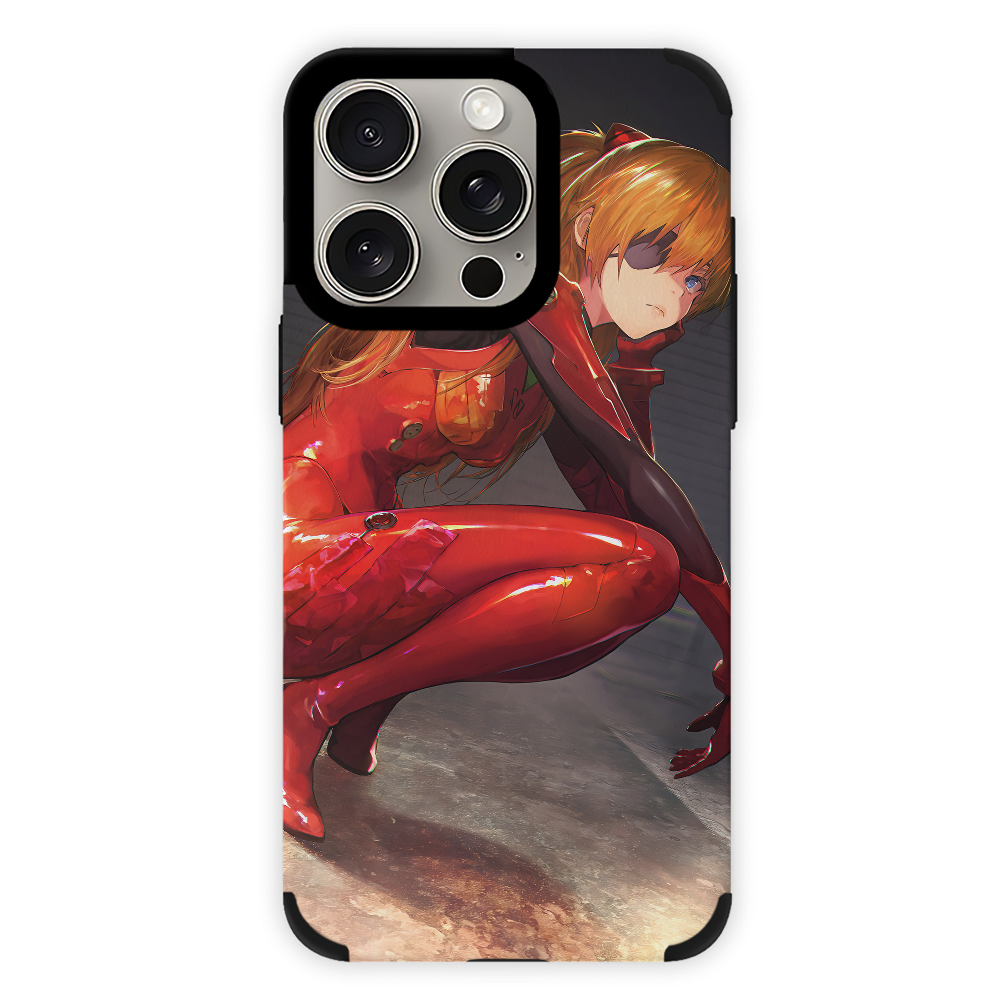 （画像用） EVA 新世紀エヴァンゲリオン 【iPhone15ProMax対応】 PUレザー スマホケース 耐衝撃＆黄変防止