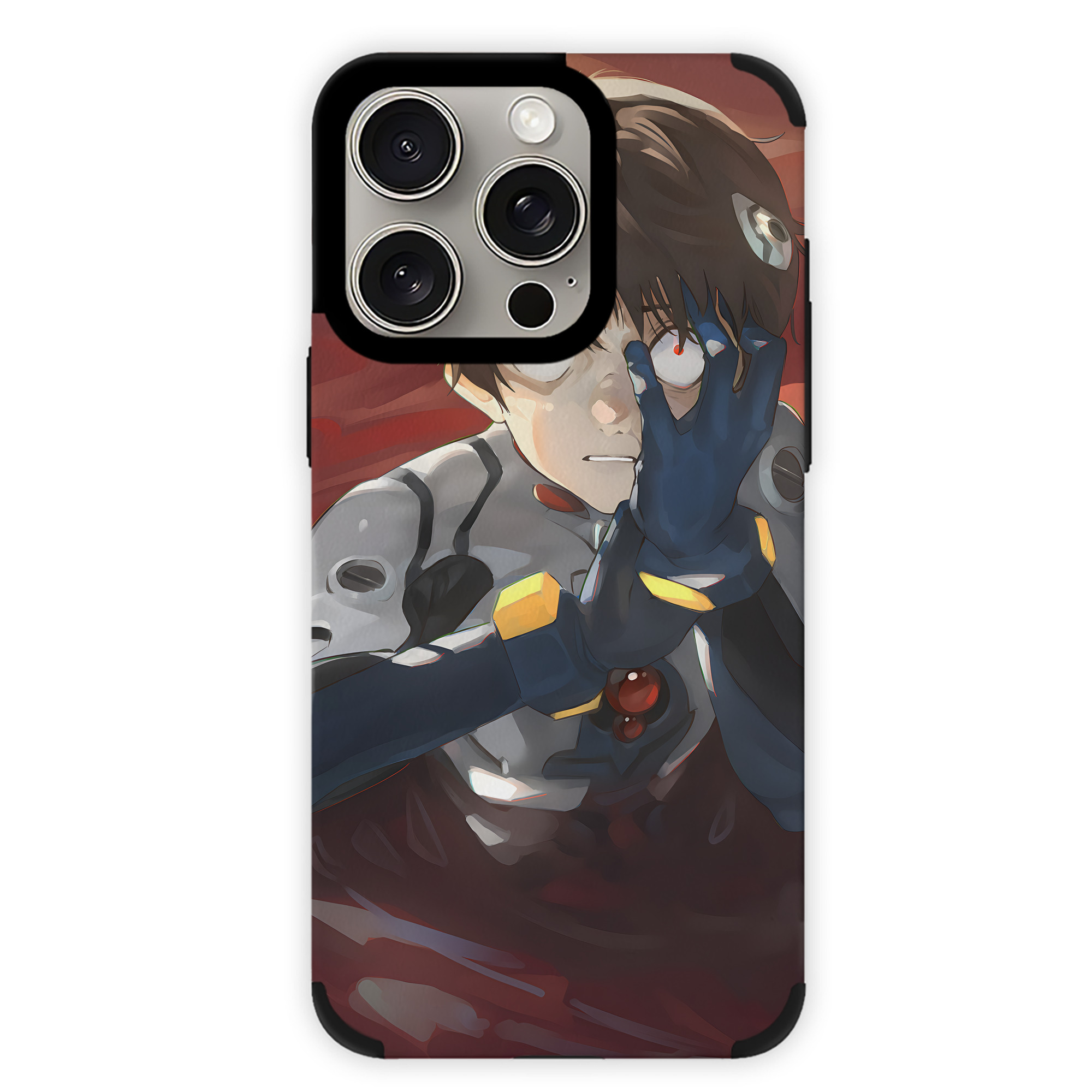 （画像用） EVA 新世紀エヴァンゲリオン 【iPhone15ProMax対応】 PUレザー スマホケース 耐衝撃＆黄変防止