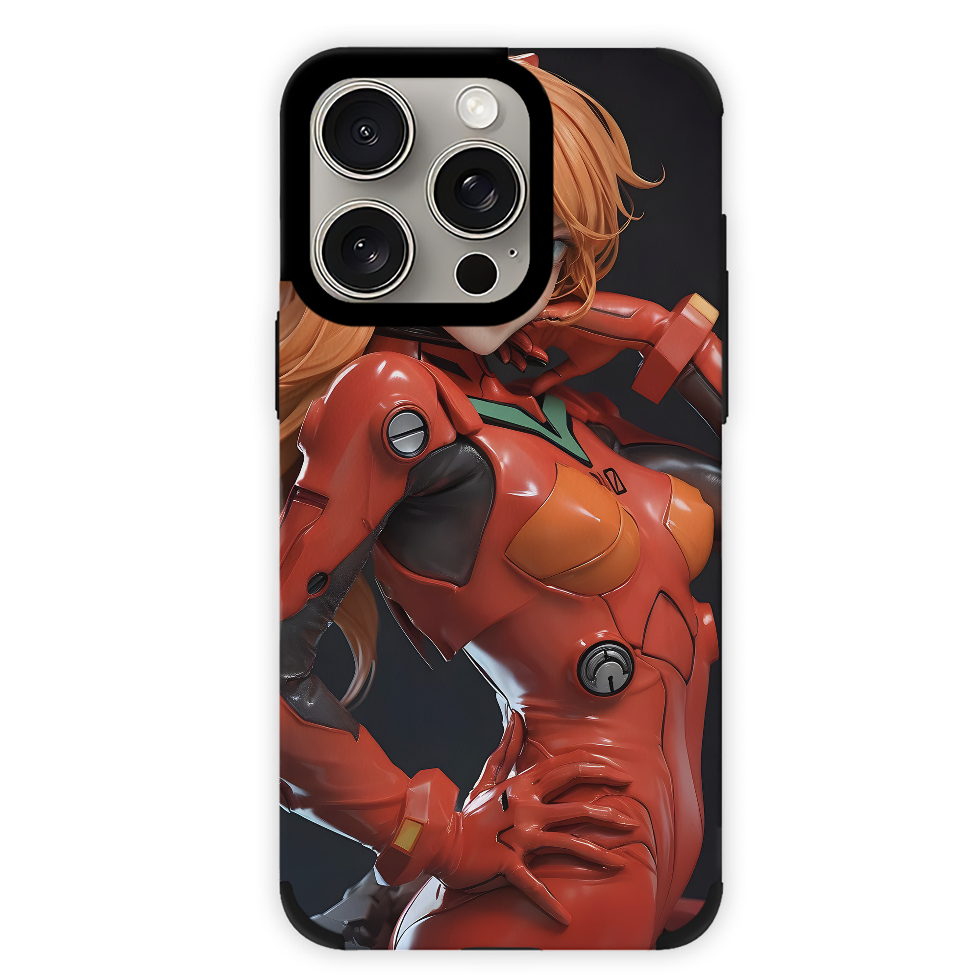（画像用） EVA 新世紀エヴァンゲリオン 【iPhone15ProMax対応】 PUレザー スマホケース 耐衝撃＆黄変防止