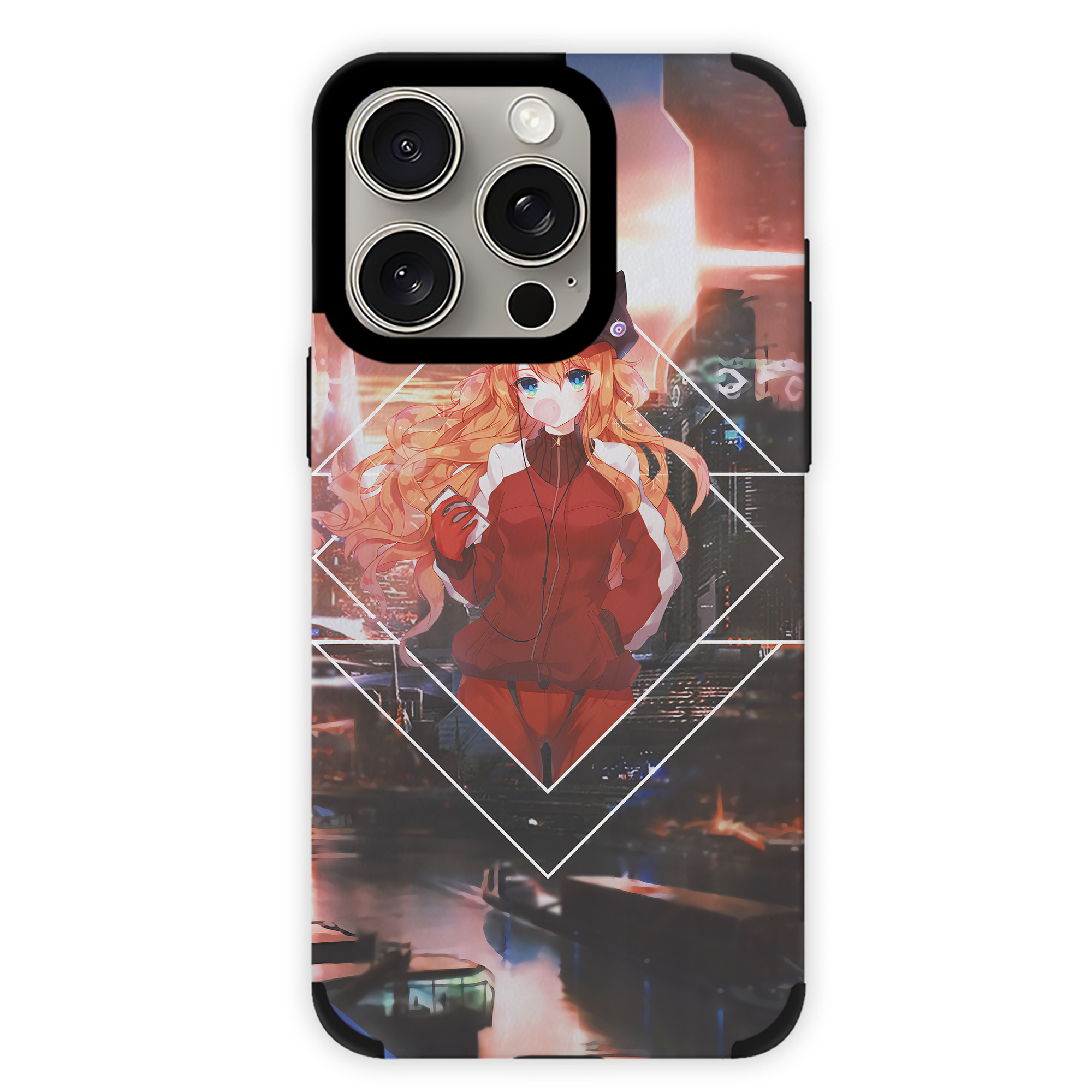 （画像用） EVA 新世紀エヴァンゲリオン 【iPhone15ProMax対応】 PUレザー スマホケース 耐衝撃＆黄変防止