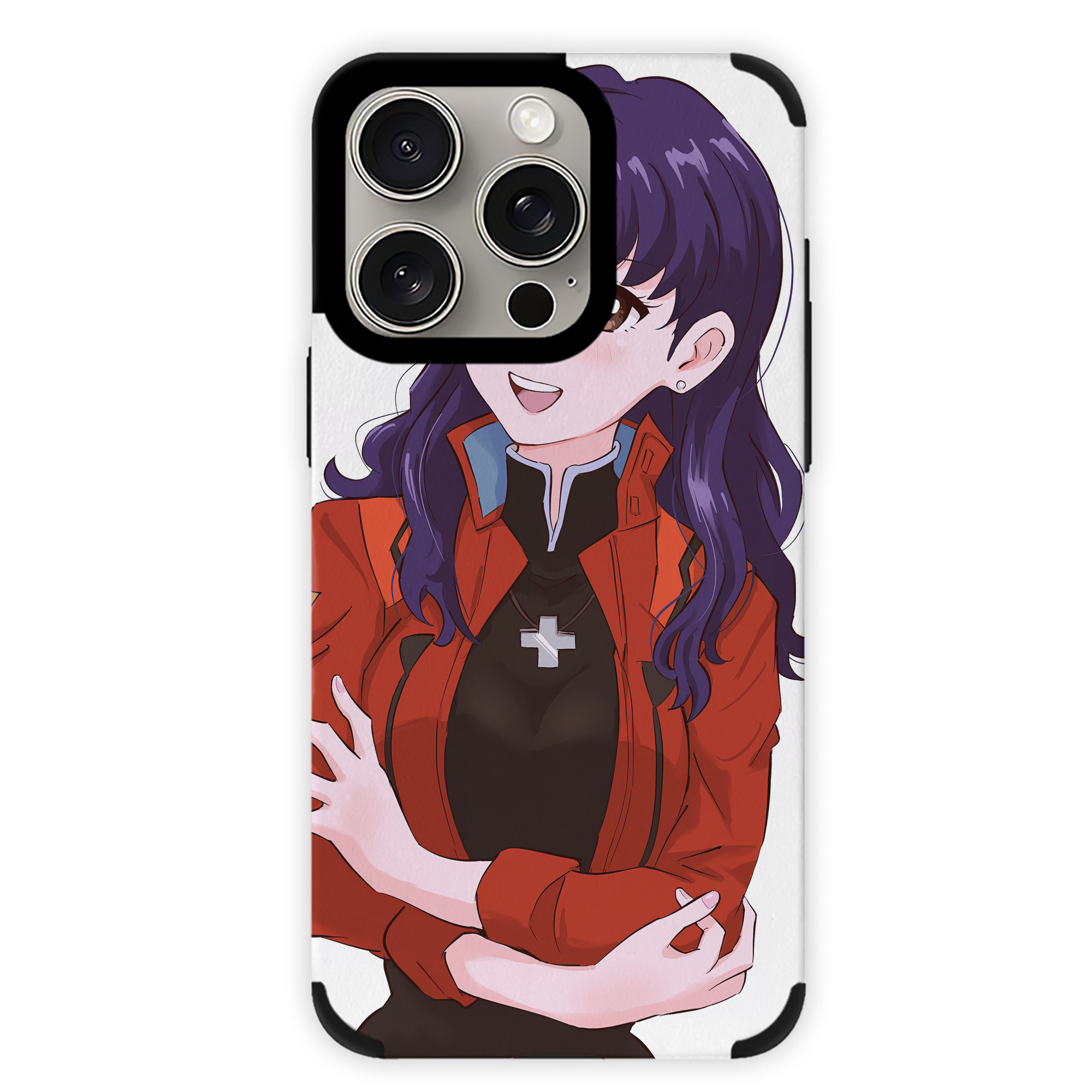 （画像用） EVA 新世紀エヴァンゲリオン 【iPhone15ProMax対応】 PUレザー スマホケース 耐衝撃＆黄変防止