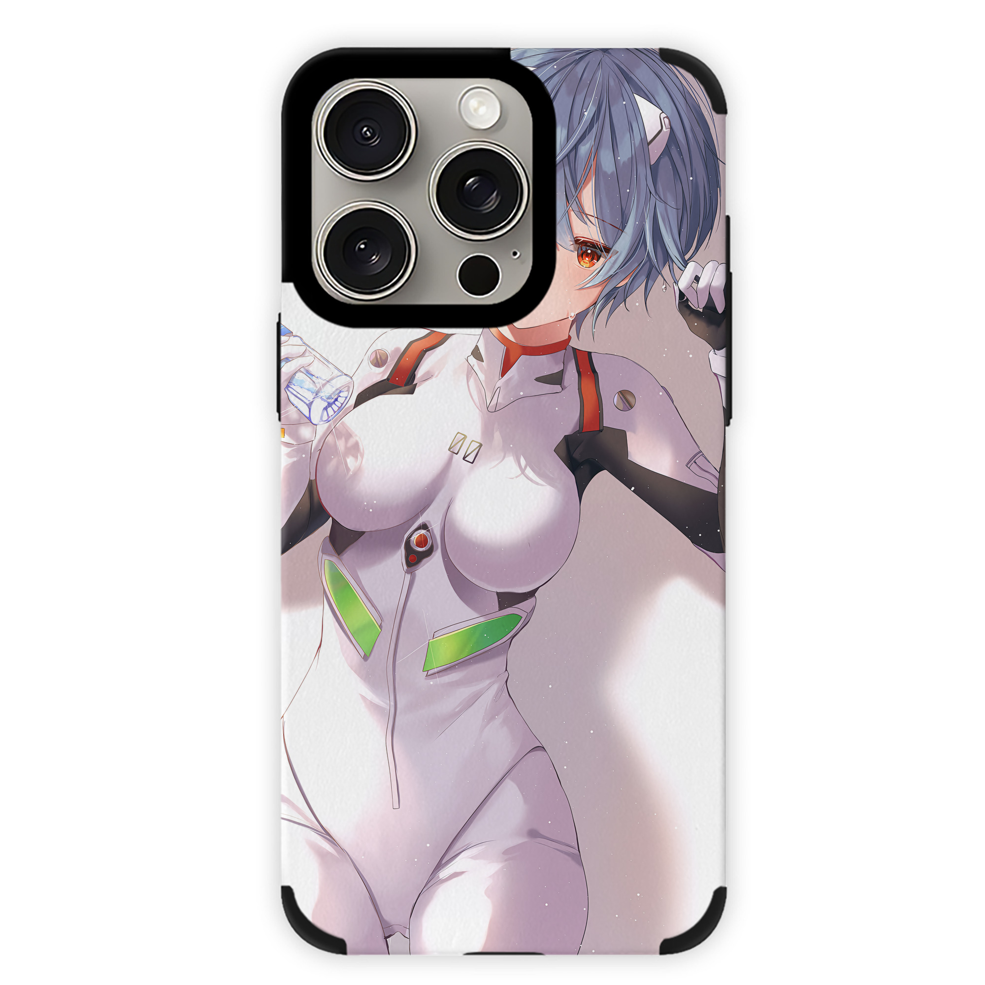 （画像用） EVA 新世紀エヴァンゲリオン 【iPhone15ProMax対応】 PUレザー スマホケース 耐衝撃＆黄変防止