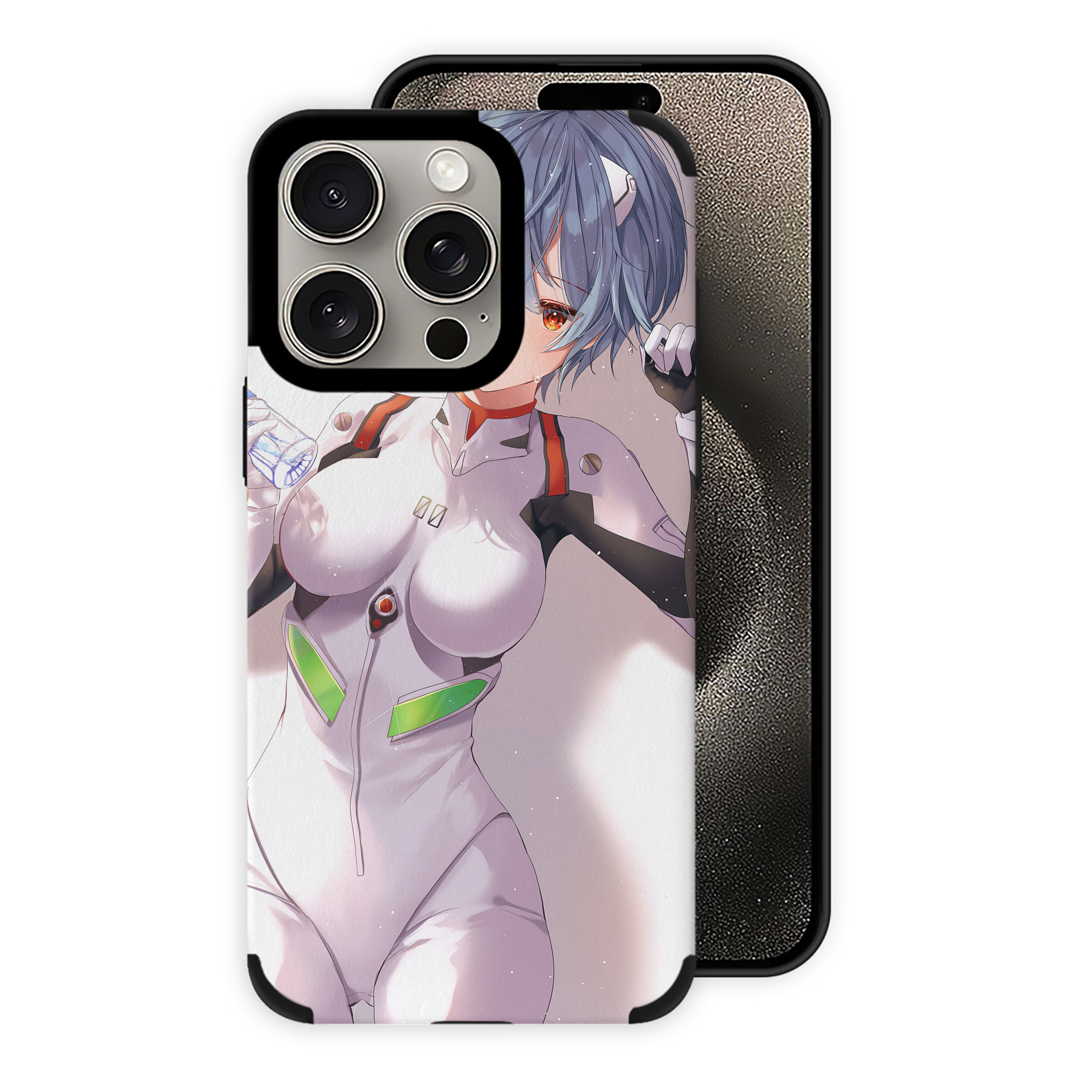 （画像用） EVA 新世紀エヴァンゲリオン 【iPhone15ProMax対応】 PUレザー スマホケース 耐衝撃＆黄変防止