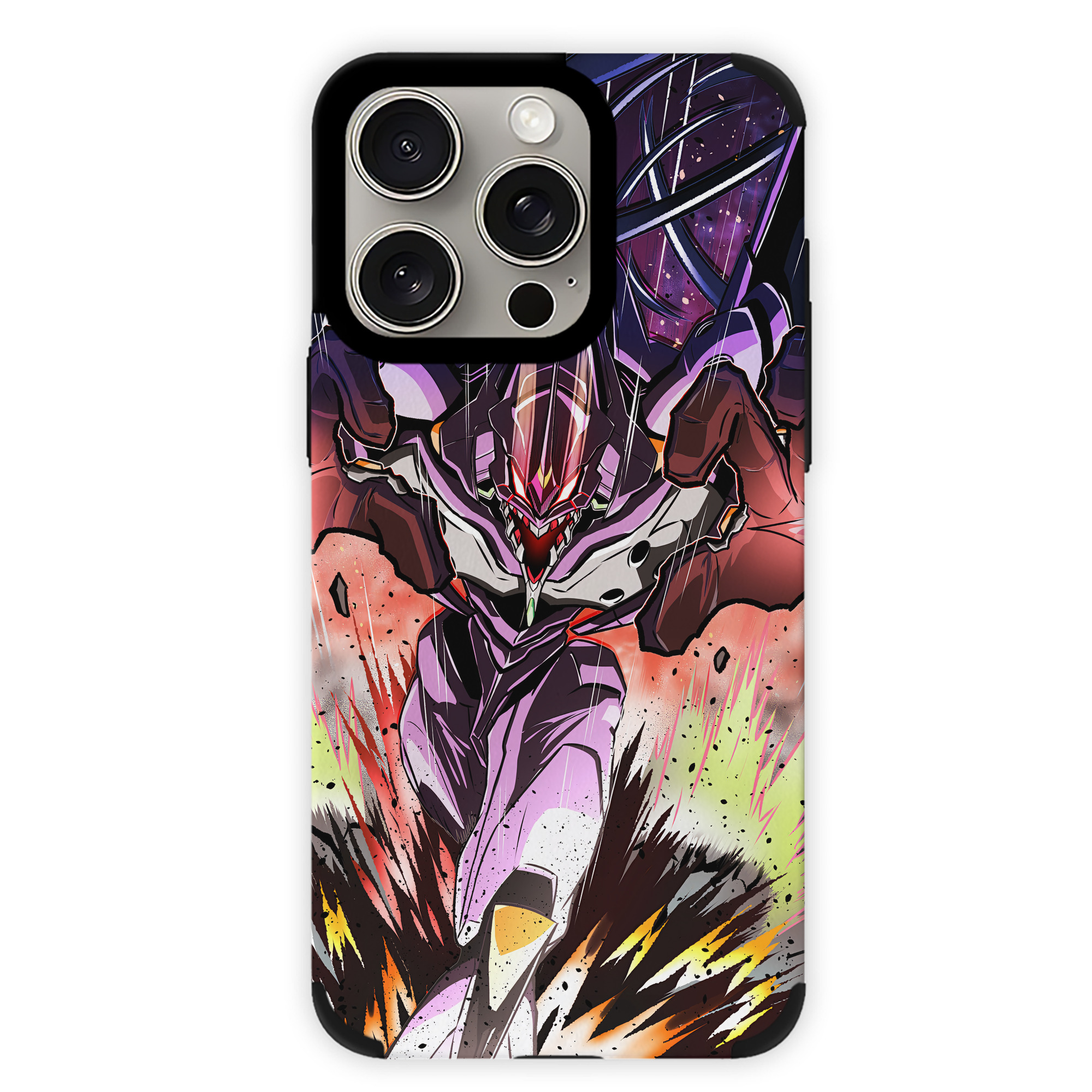 （画像用） EVA 新世紀エヴァンゲリオン 【iPhone15ProMax対応】 PUレザー スマホケース 耐衝撃＆黄変防止