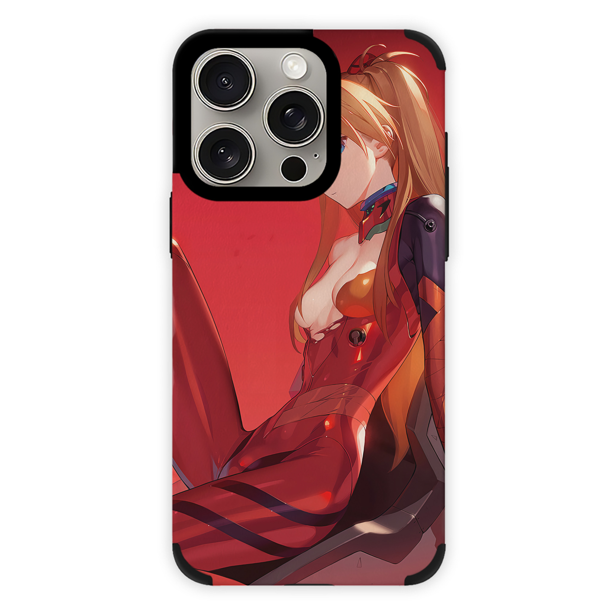（画像用） EVA 新世紀エヴァンゲリオン 【iPhone15ProMax対応】 PUレザー スマホケース 耐衝撃＆黄変防止