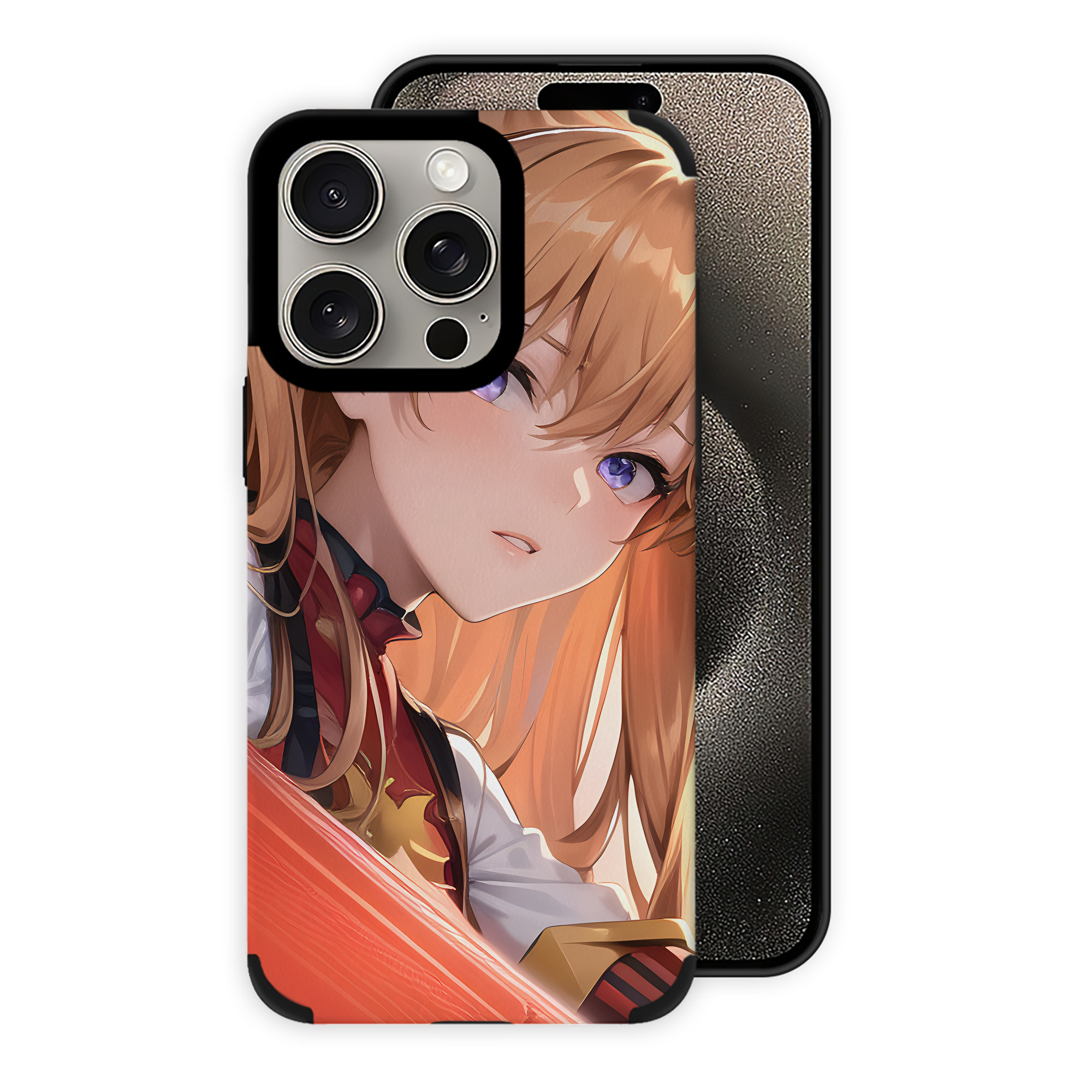 （画像用） EVA 新世紀エヴァンゲリオン 【iPhone15ProMax対応】 PUレザー スマホケース 耐衝撃＆黄変防止