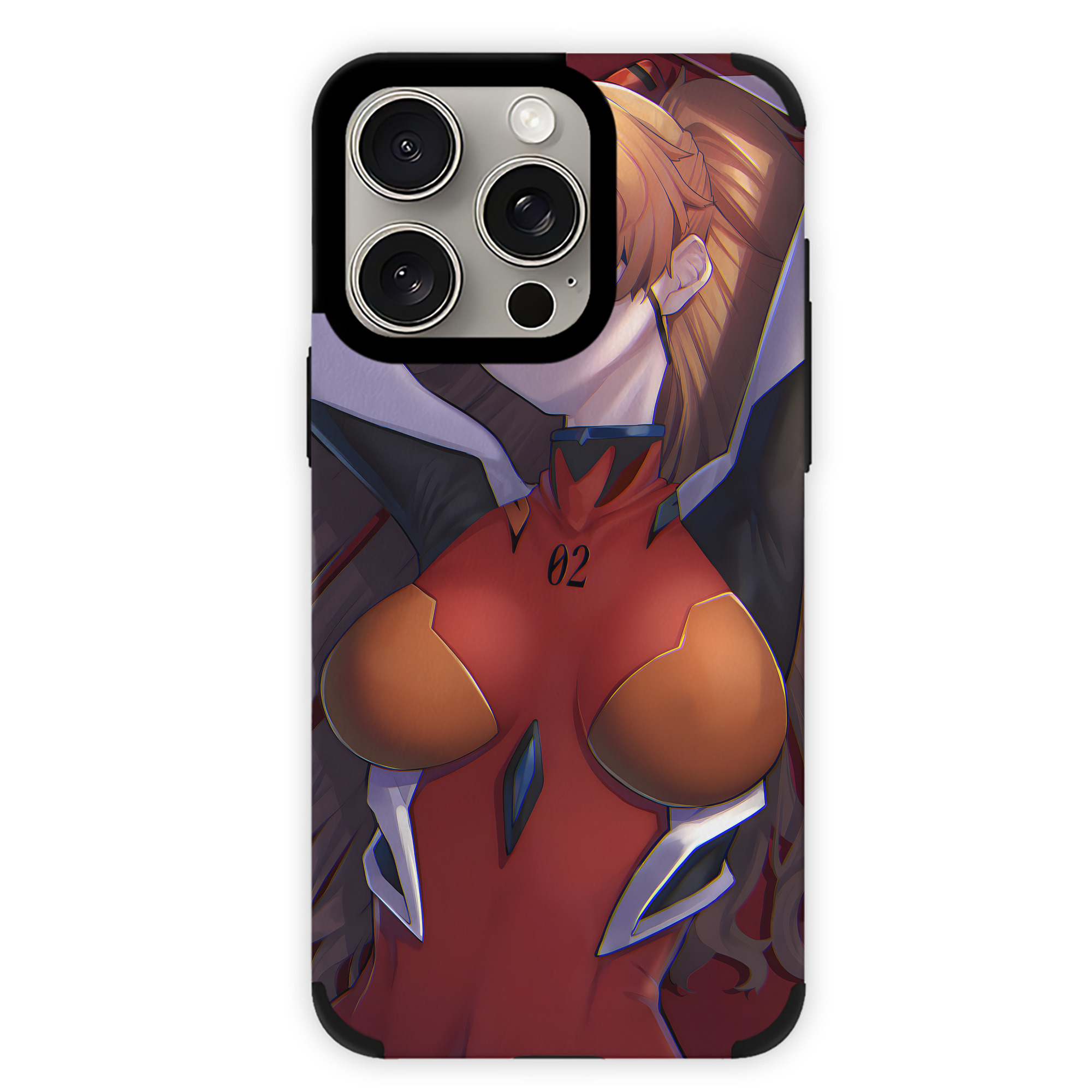 （画像用） EVA 新世紀エヴァンゲリオン 【iPhone15ProMax対応】 PUレザー スマホケース 耐衝撃＆黄変防止
