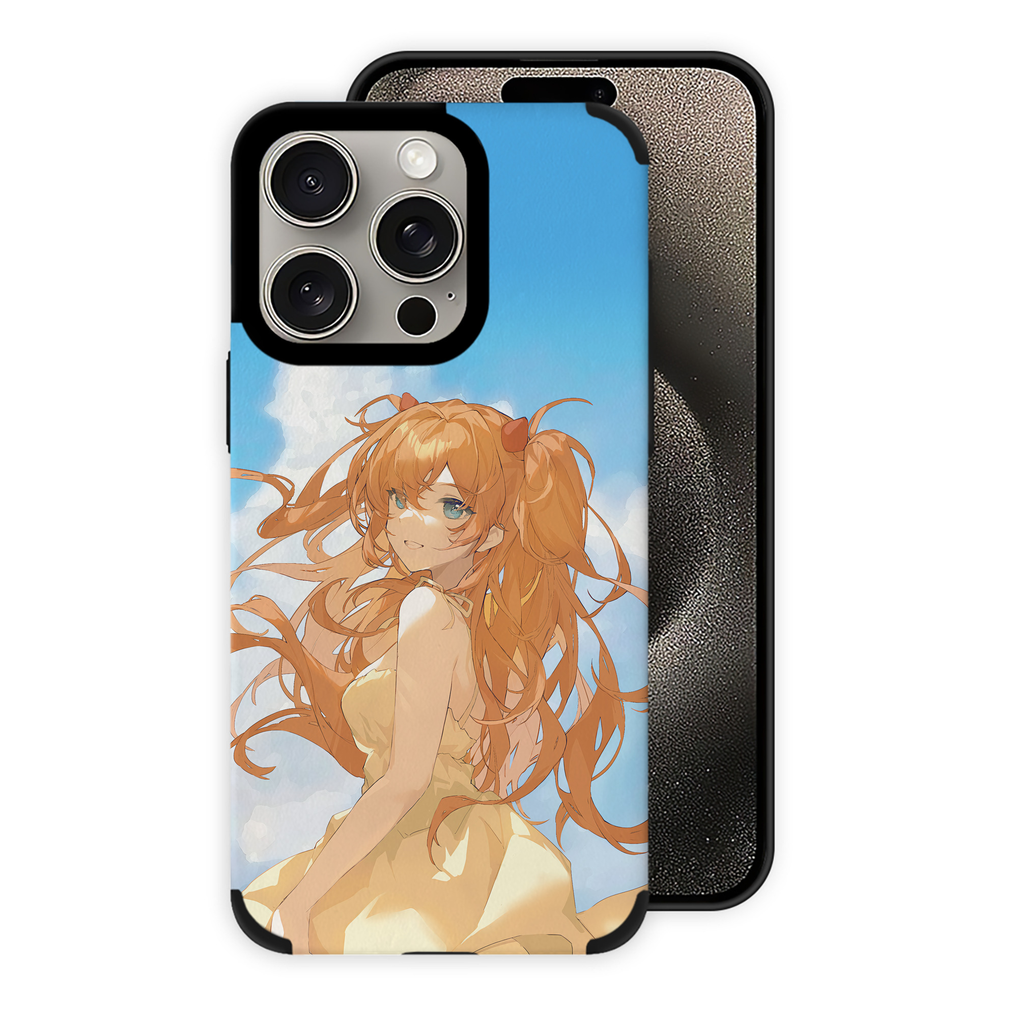 （画像用） EVA 新世紀エヴァンゲリオン 【iPhone15ProMax対応】 PUレザー スマホケース 耐衝撃＆黄変防止