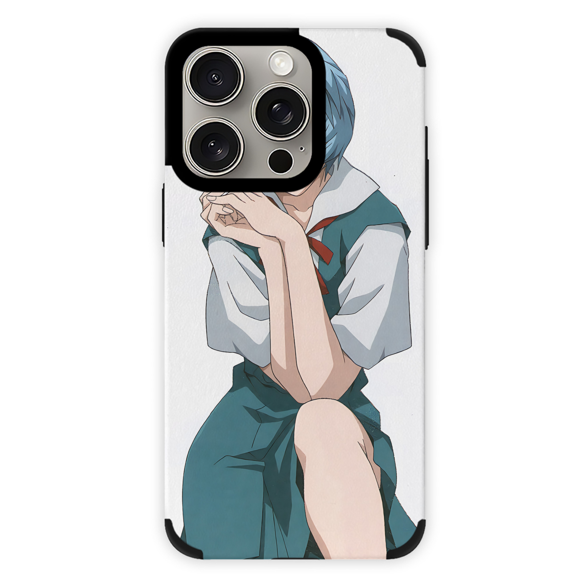 （画像用） EVA 新世紀エヴァンゲリオン 【iPhone15ProMax対応】 PUレザー スマホケース 耐衝撃＆黄変防止