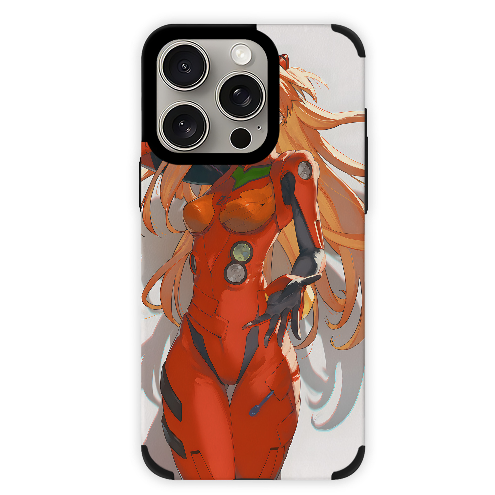 （画像用） EVA 新世紀エヴァンゲリオン 【iPhone15ProMax対応】 PUレザー スマホケース 耐衝撃＆黄変防止