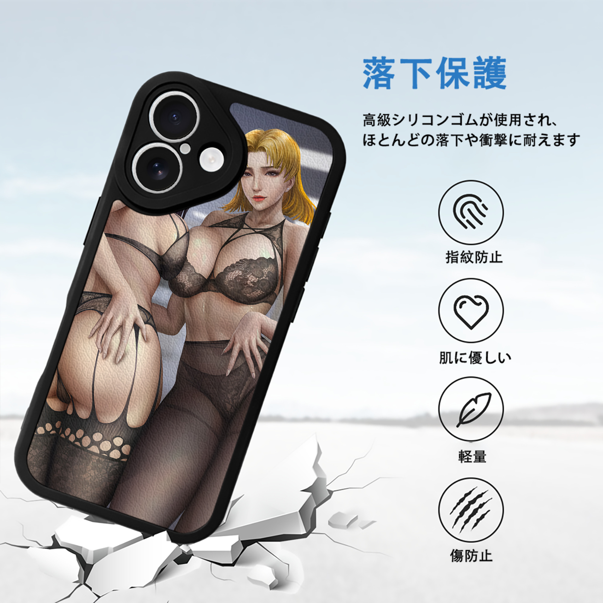 EVA 新世紀エヴァンゲリオン 【iPhone 16シリーズ対応】シリコンスマホケース（レザー調） 材質：シリコン