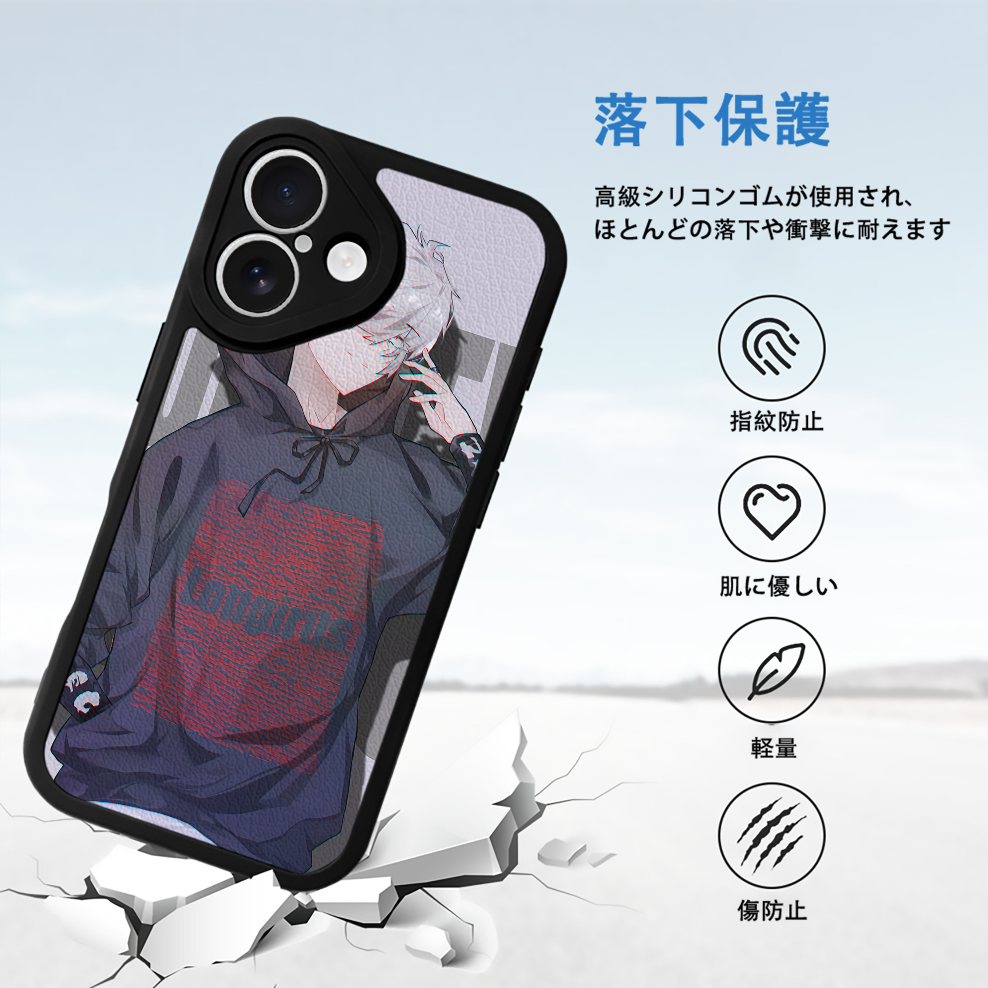 EVA 新世紀エヴァンゲリオン 【iPhone 16シリーズ対応】シリコンスマホケース（レザー調） 材質：シリコン
