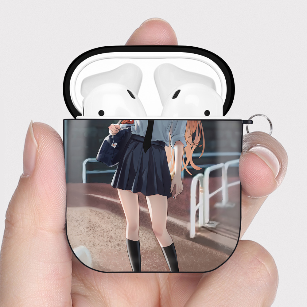 （画像用） EVA 新世紀エヴァンゲリオン AirPods 第2世代保護ケース ハードシェル ブラック 耐衝撃・防指紋・カラビナ付き