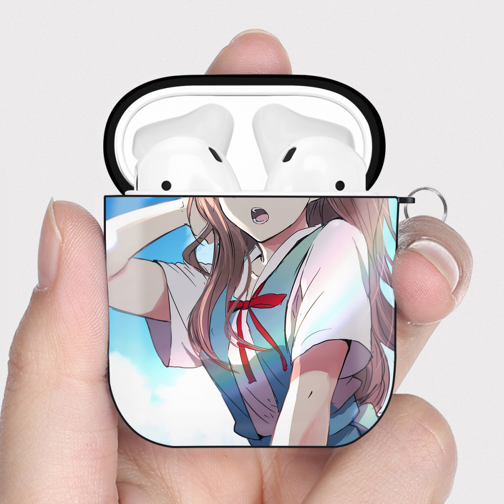 （画像用） EVA 新世紀エヴァンゲリオン AirPods 第2世代保護ケース ハードシェル ブラック 耐衝撃・防指紋・カラビナ付き