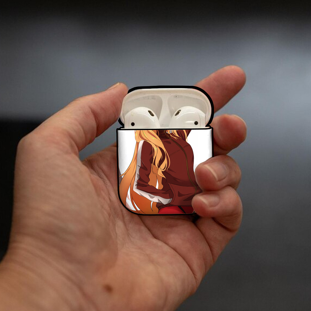 EVA 新世紀エヴァンゲリオン AirPods 第2世代保護ケース ハードシェル ブラック 耐衝撃・防指紋・カラビナ付き